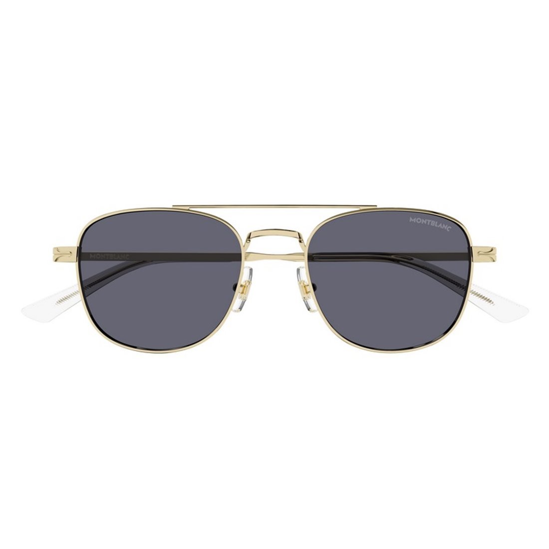 MONTBLANC Men's Premium Sunglasses with Stylish Gold Frame