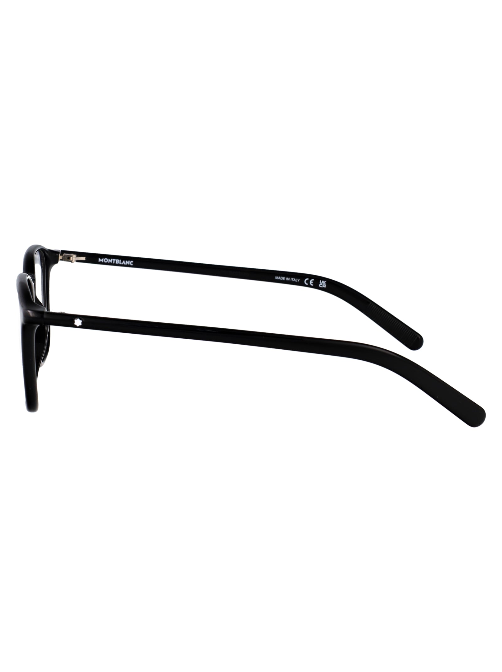 MONTBLANC Transparent Recycled Injected Acetate Glasses for Women