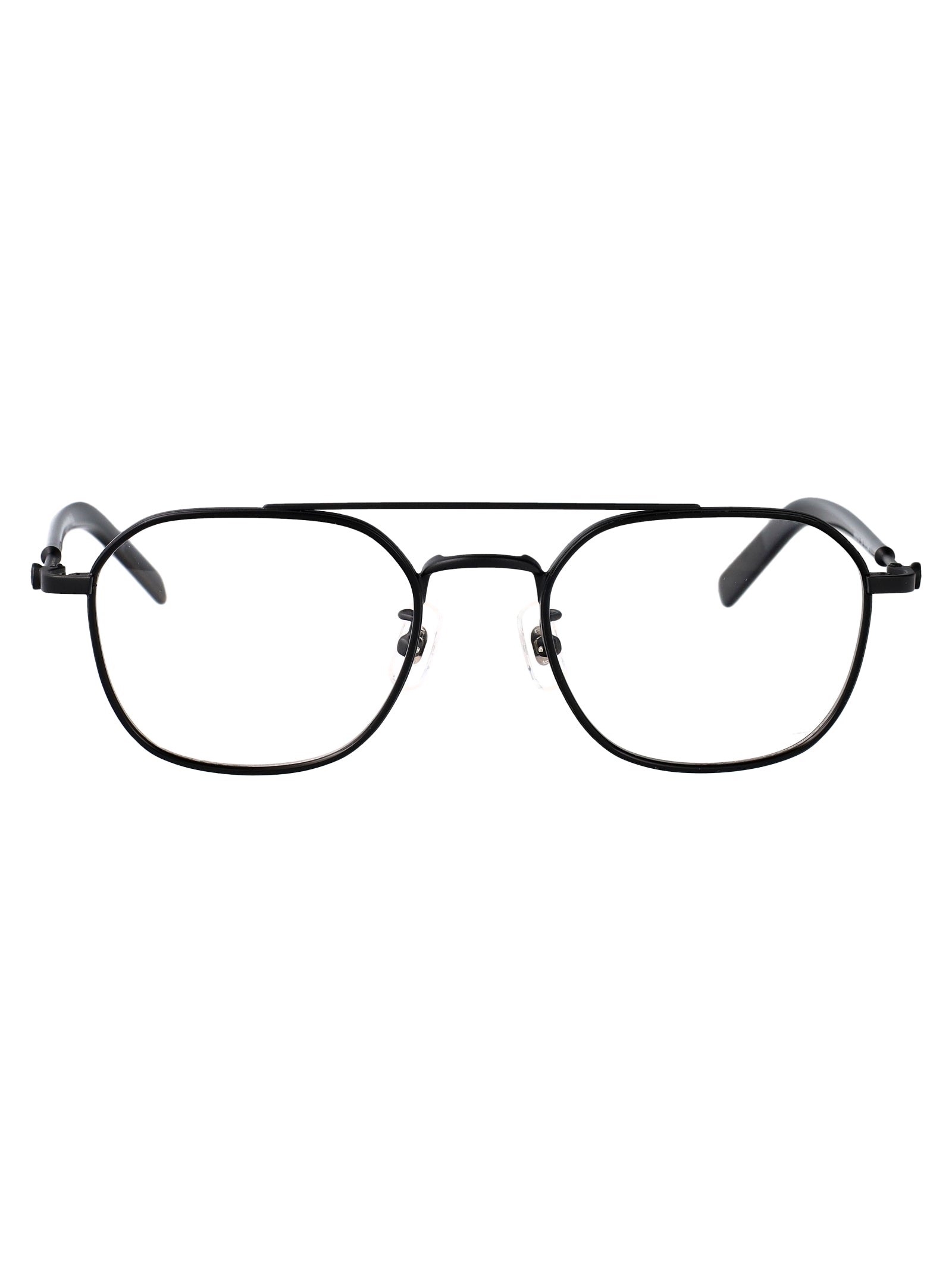 MONTBLANC Sophisticated Transparent Acetate Optical Glasses for Men