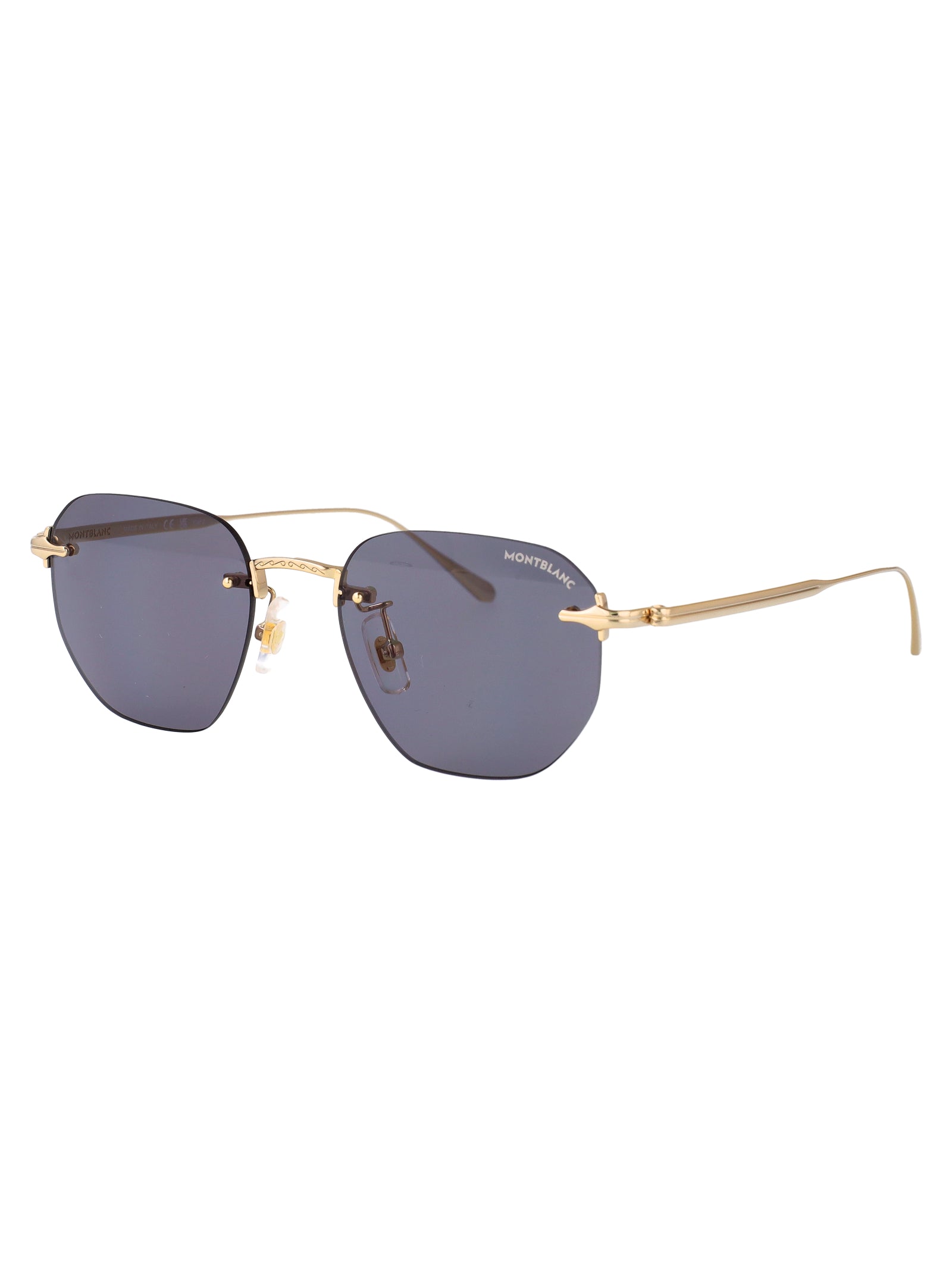 MONTBLANC Luxury Metal Sunglasses for Men