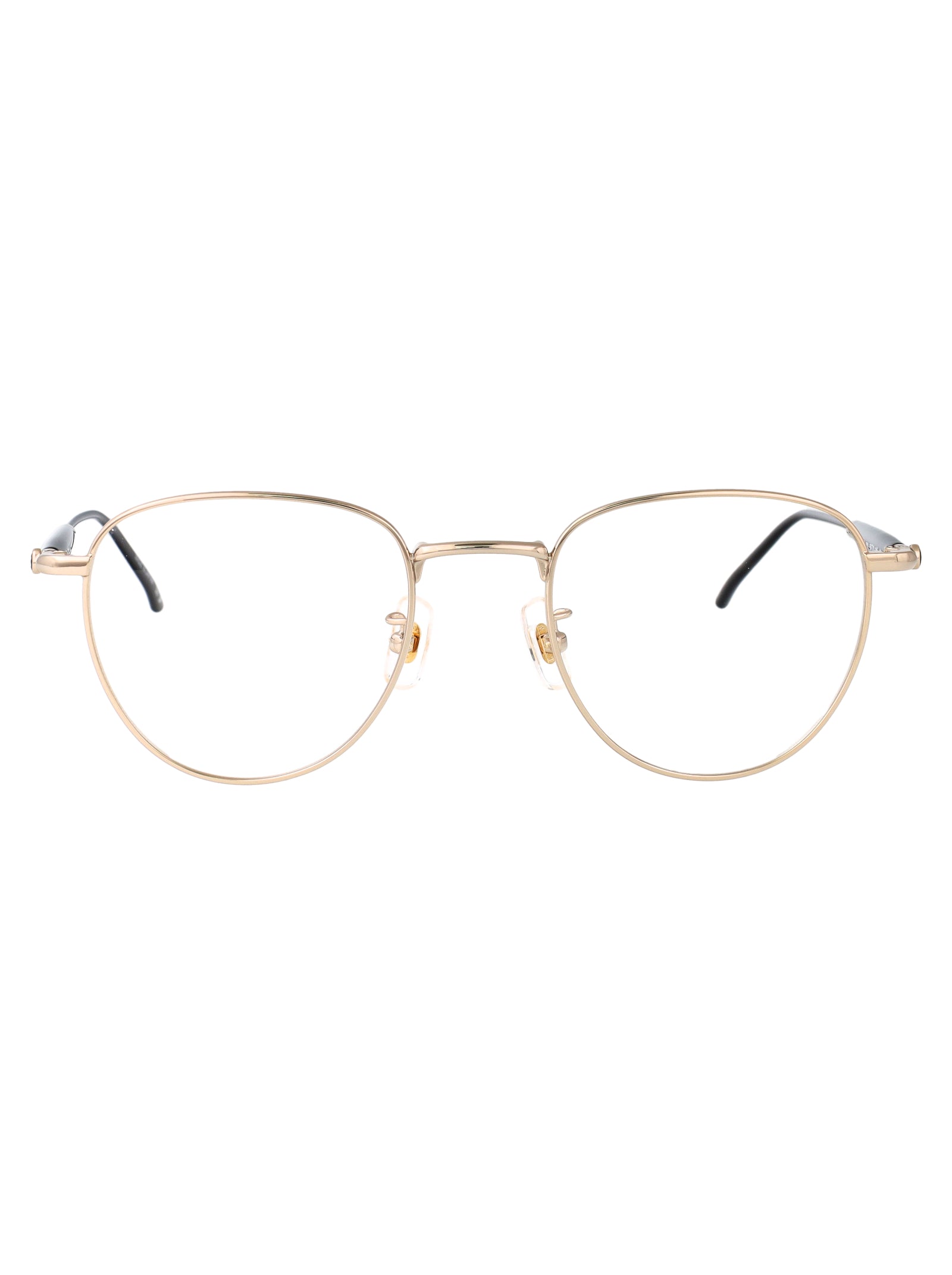 MONTBLANC Sleek Transparent Metal Optical Glasses for Women