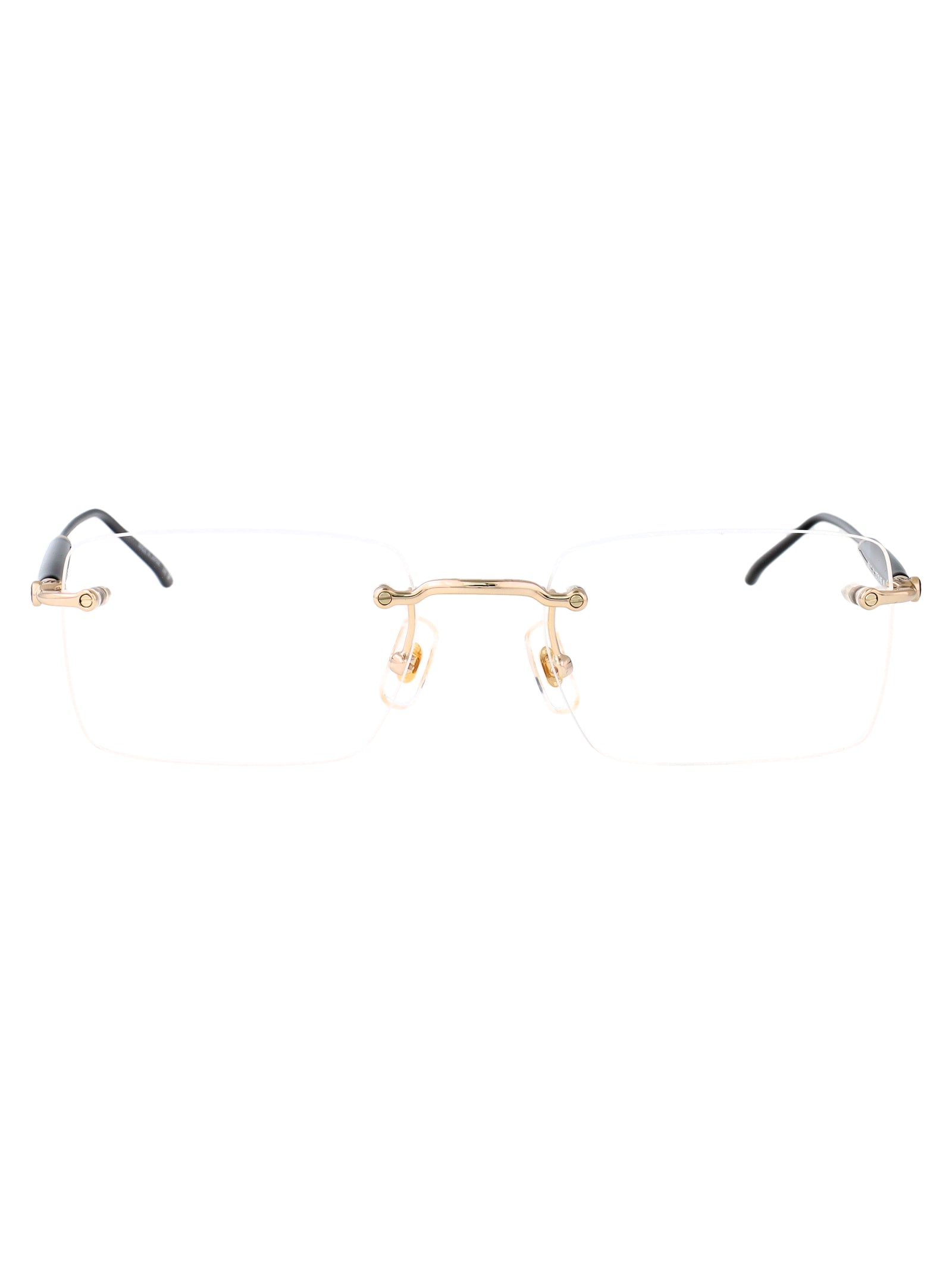 MONTBLANC Chic Transparent Metal Optical Glasses for Women