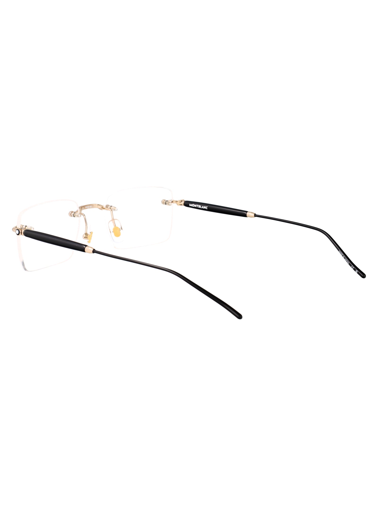 MONTBLANC Chic Transparent Metal Optical Glasses for Women