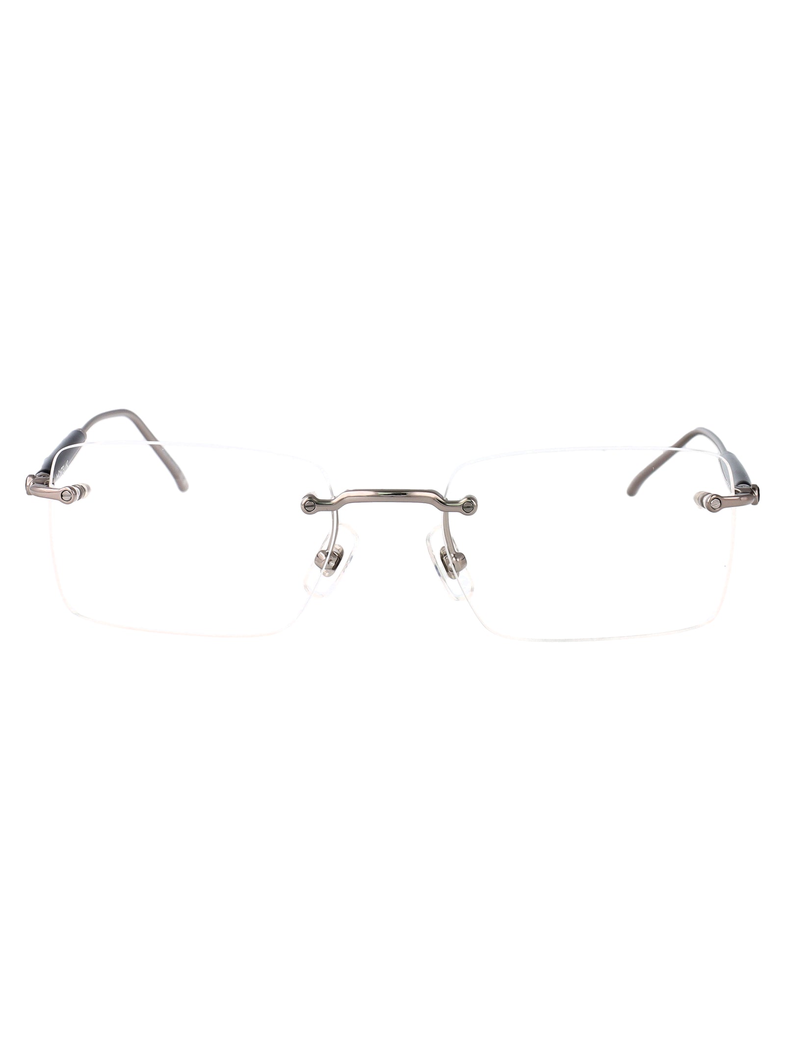 MONTBLANC Ruthenium Metal Optical Glasses for Women