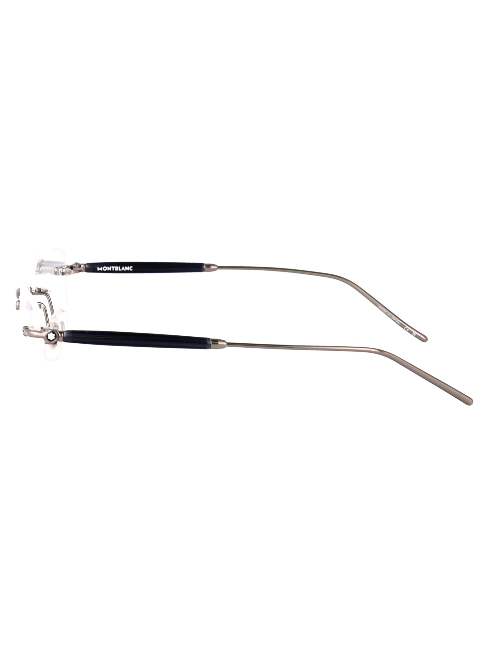 MONTBLANC Ruthenium Metal Optical Glasses for Women