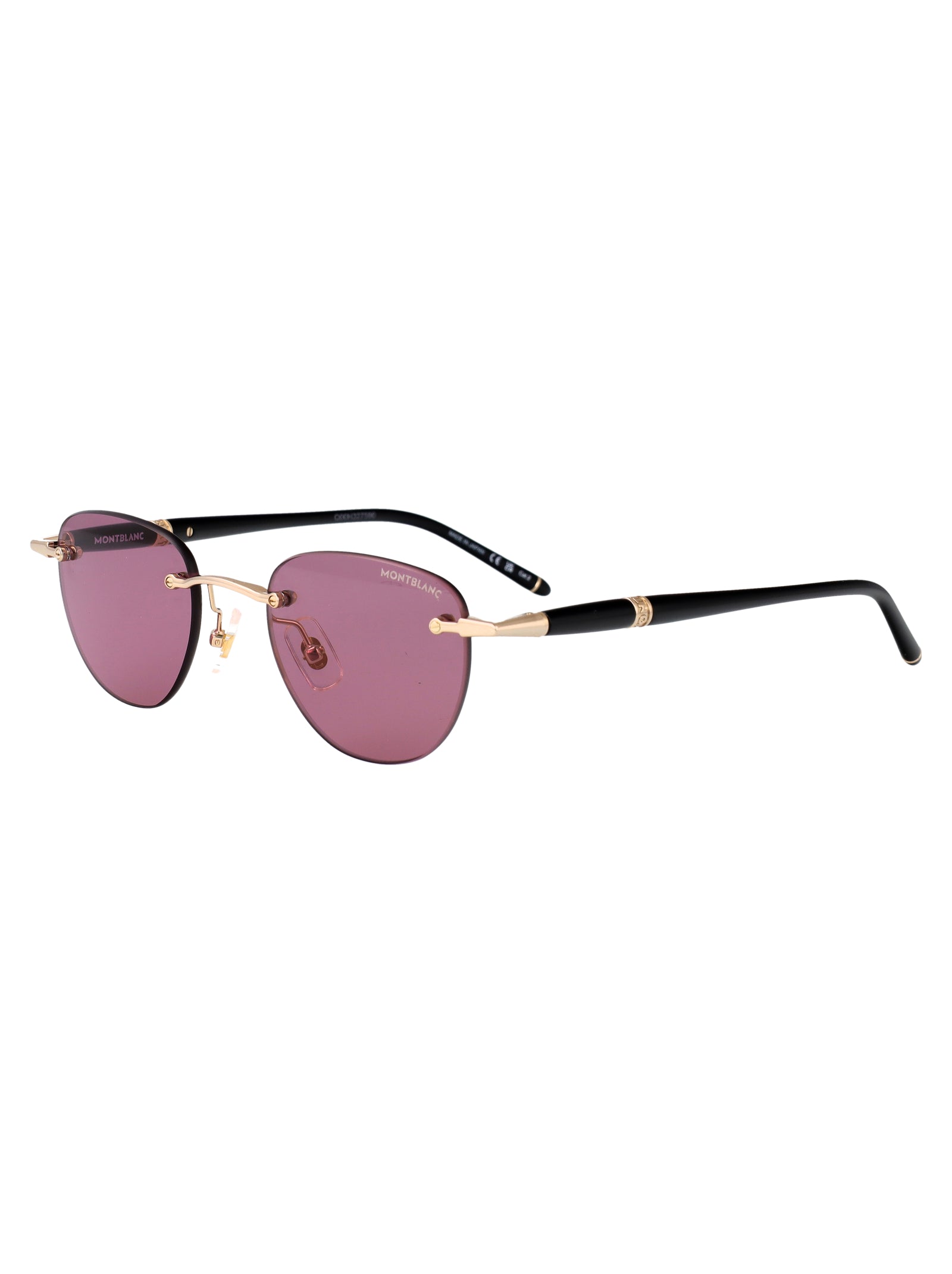 MONTBLANC Sleek Metal Sunglasses for Women - Summer Style 2025