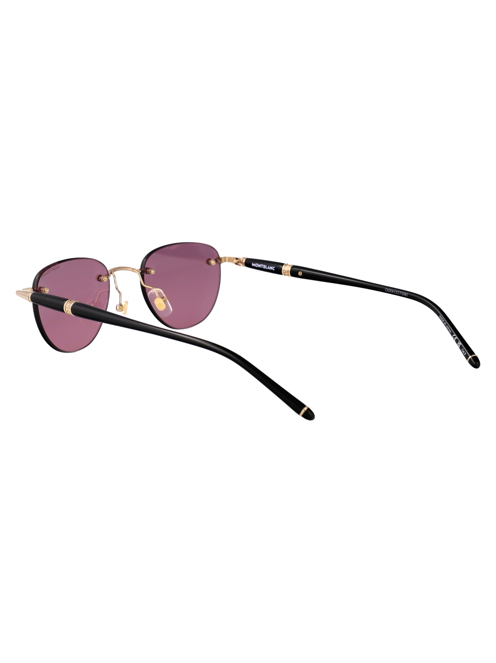 MONTBLANC Sleek Metal Sunglasses for Women - Summer Style 2025