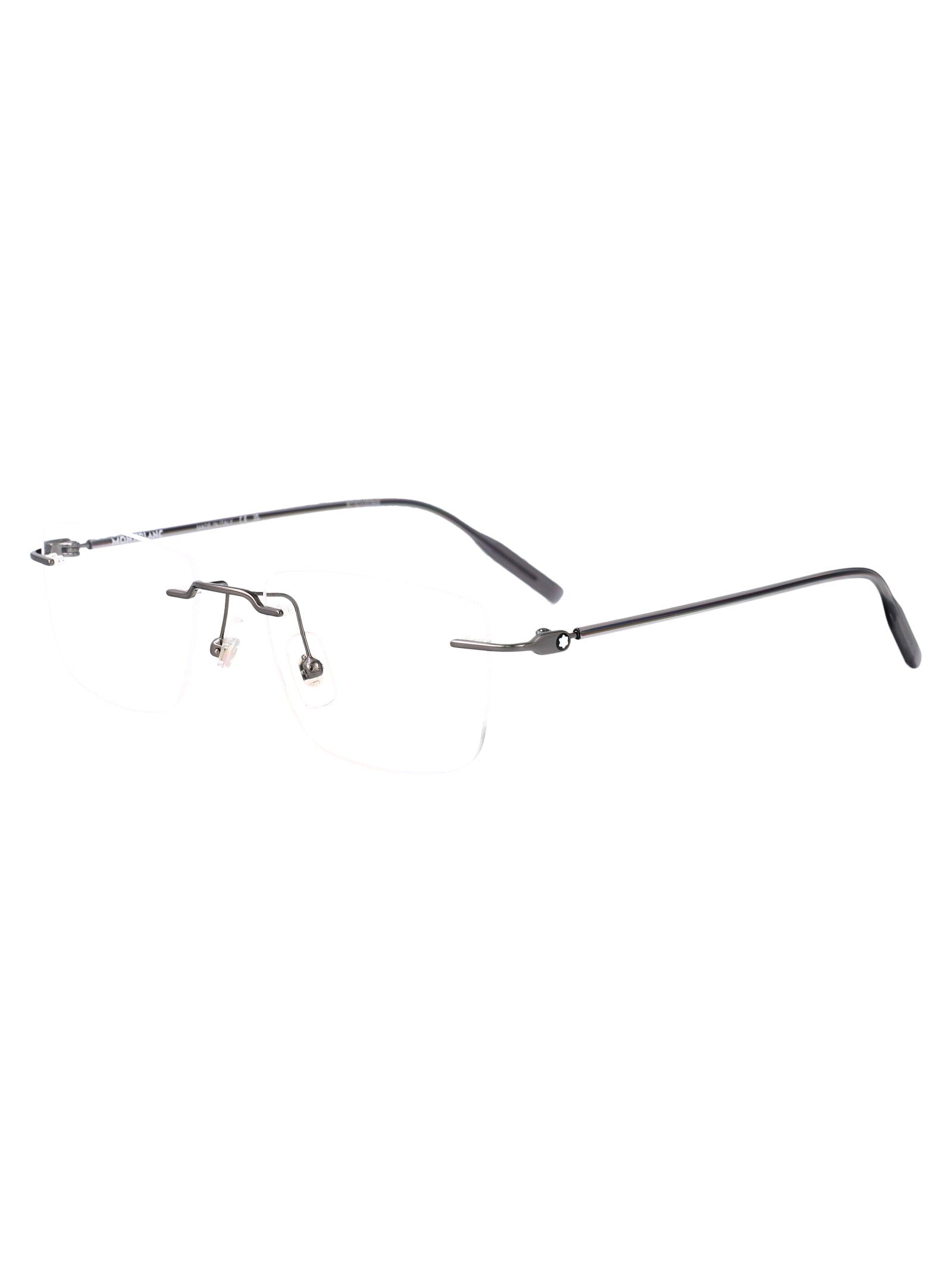 MONTBLANC Stylish Ruthenium Metal Optical Glasses for Men