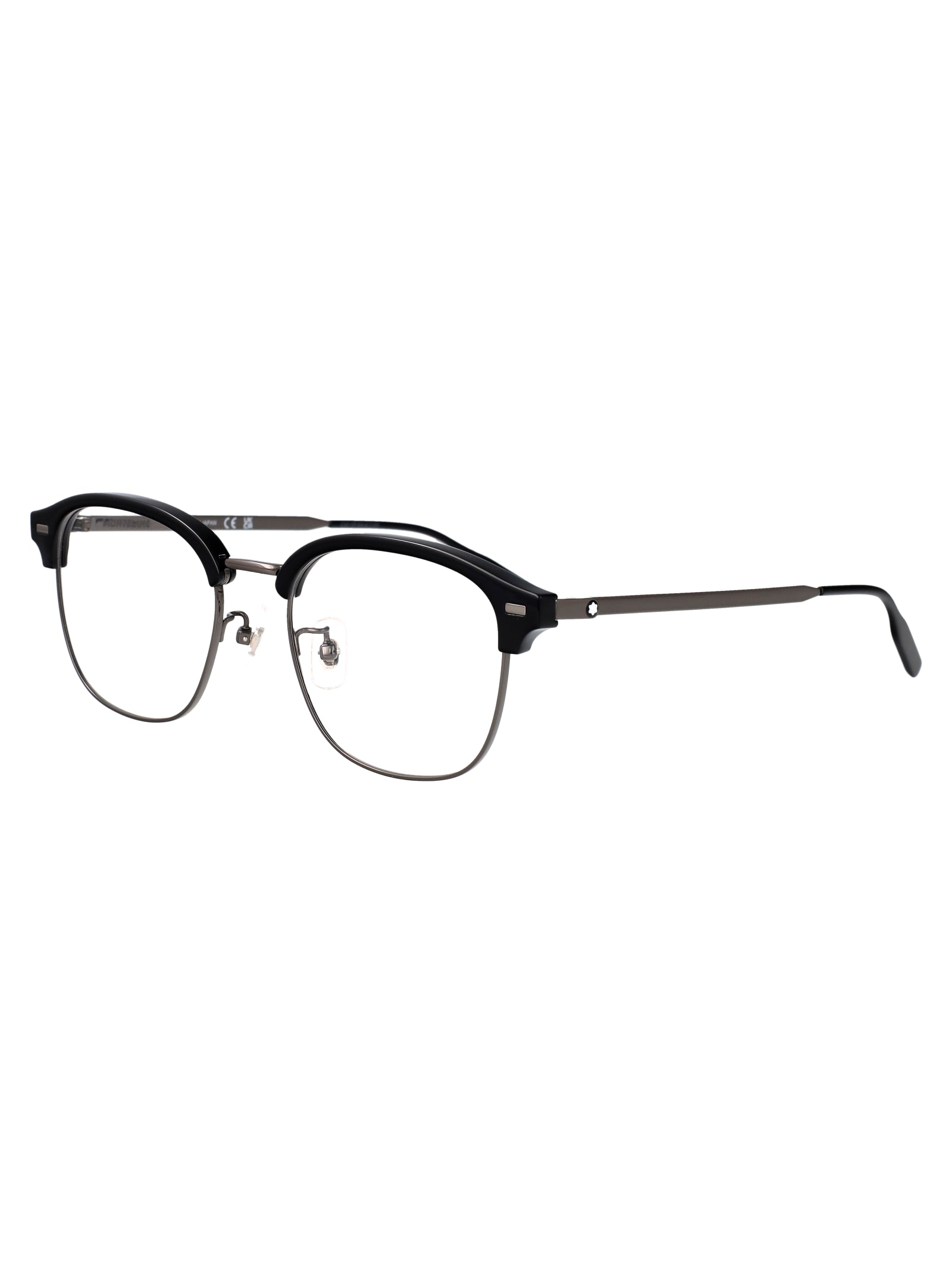 MONTBLANC Transparent Titanium Optical Glasses for Men