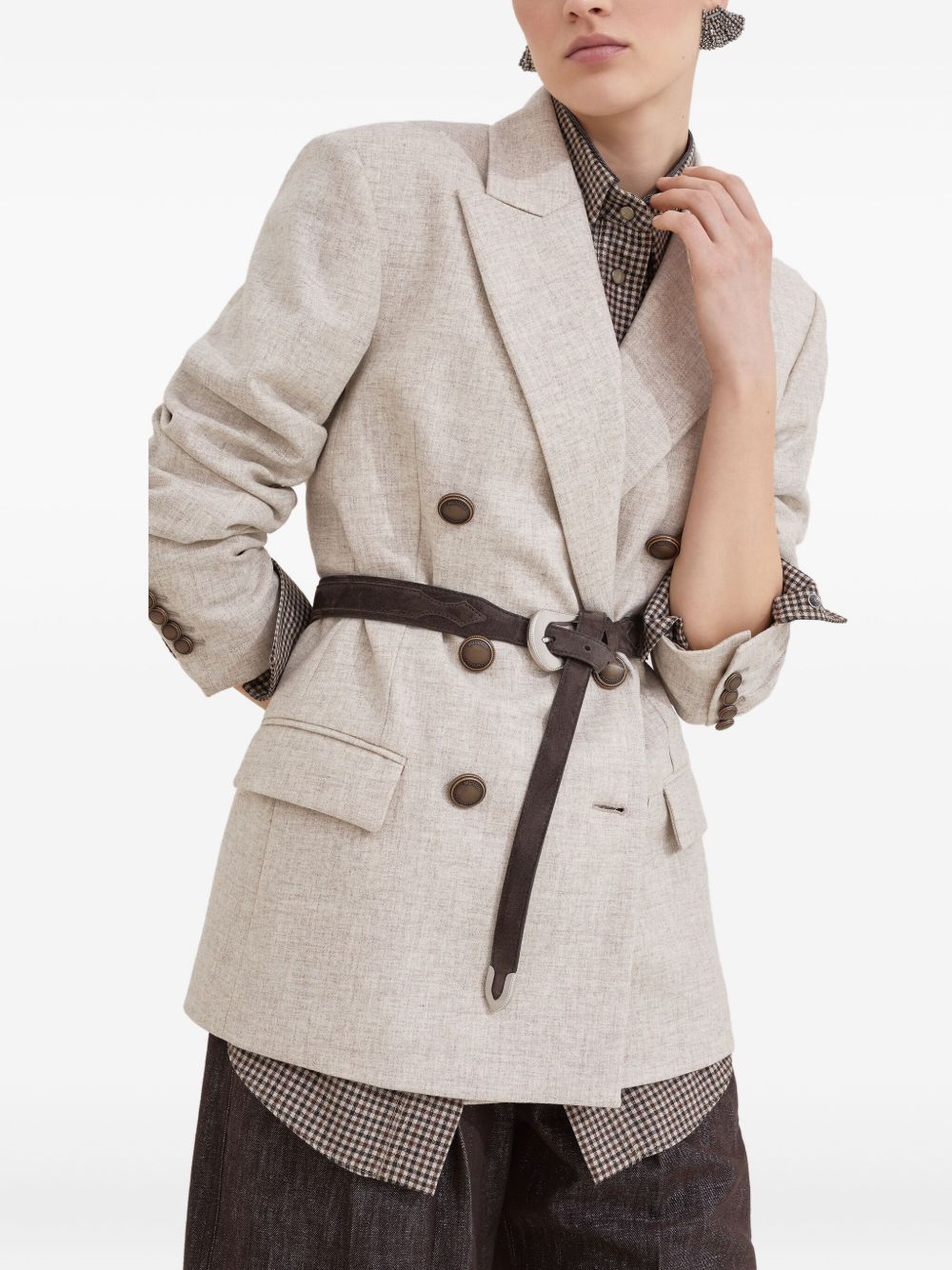 BRUNELLO CUCINELLI Chic Suit-Type Jacket for Women