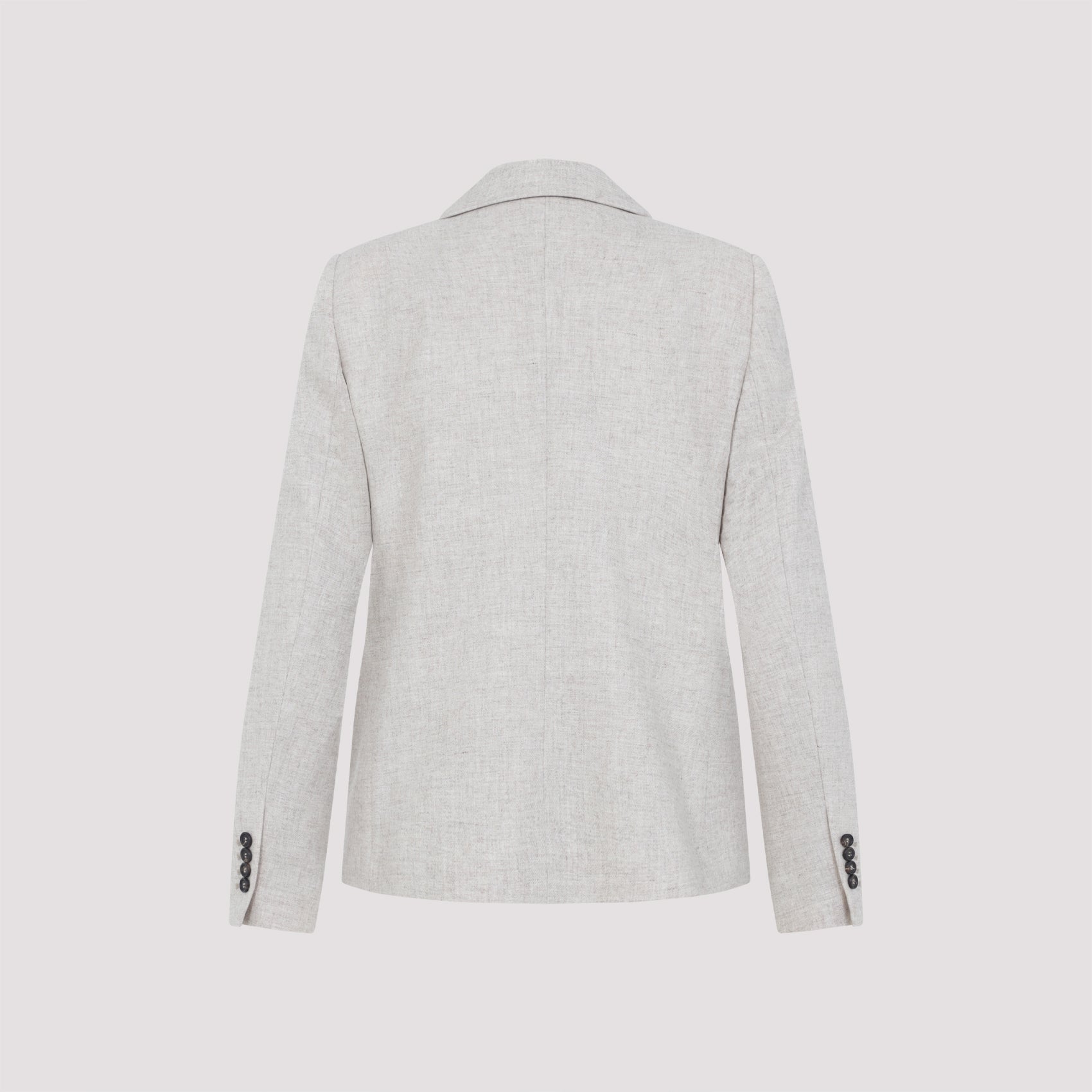 BRUNELLO CUCINELLI Double Breasted Wool Blend Jacket for Women