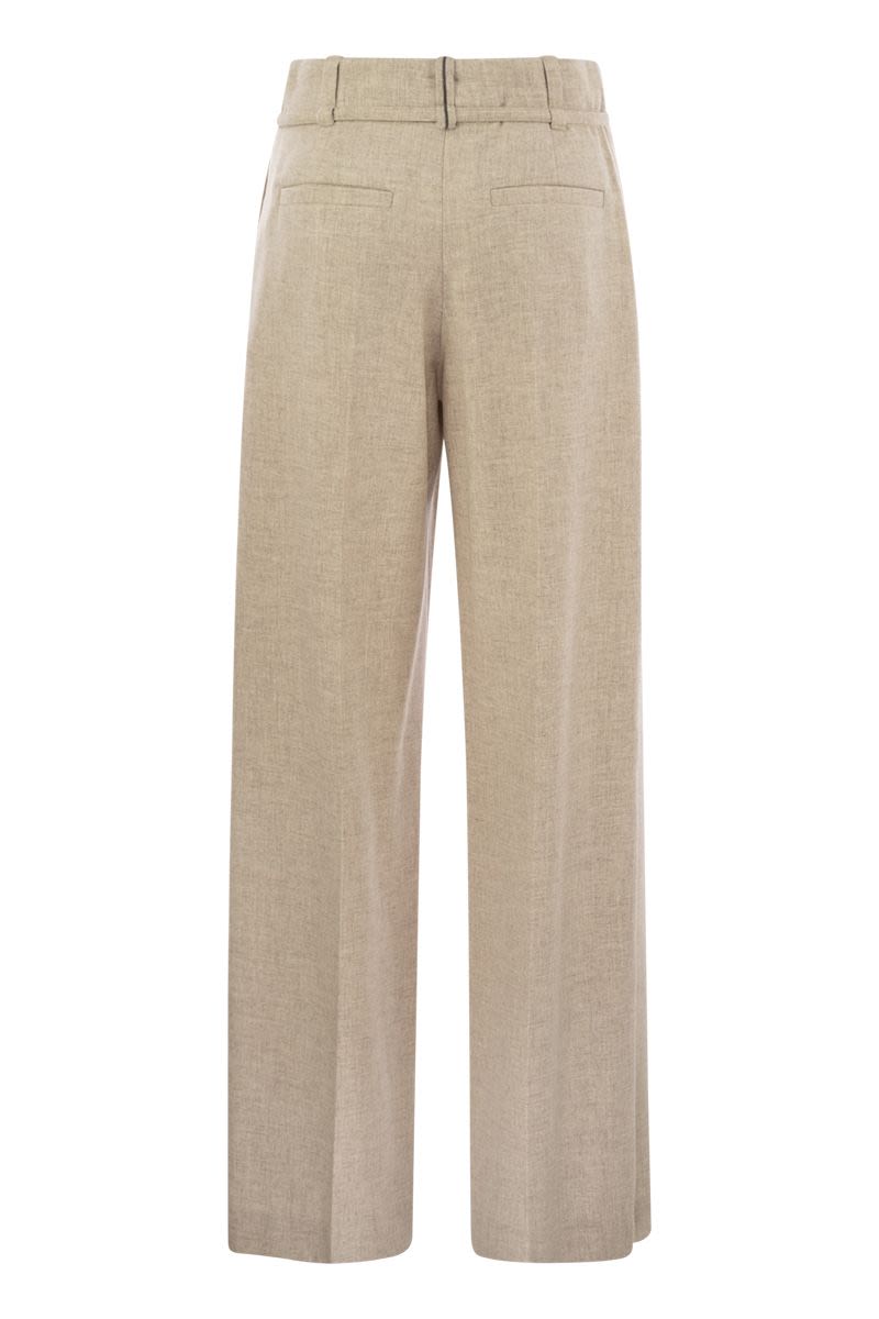 BRUNELLO CUCINELLI Chic Women's Cotton Pants for FW25