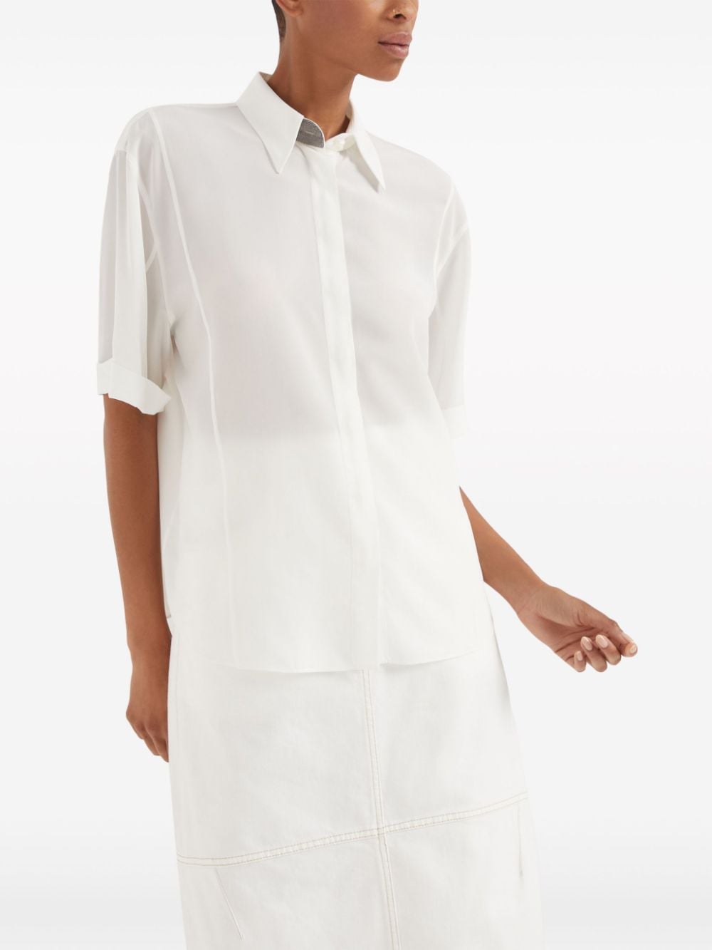 BRUNELLO CUCINELLI Silk Blouse for Women