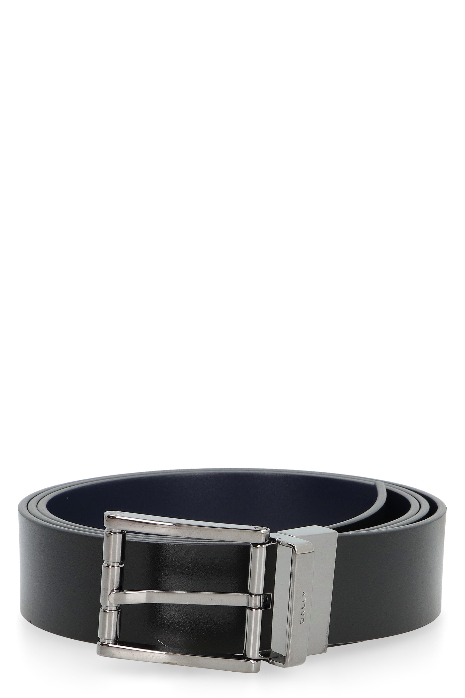BALLY Reversible Leather Belt with 3.5 cm Height