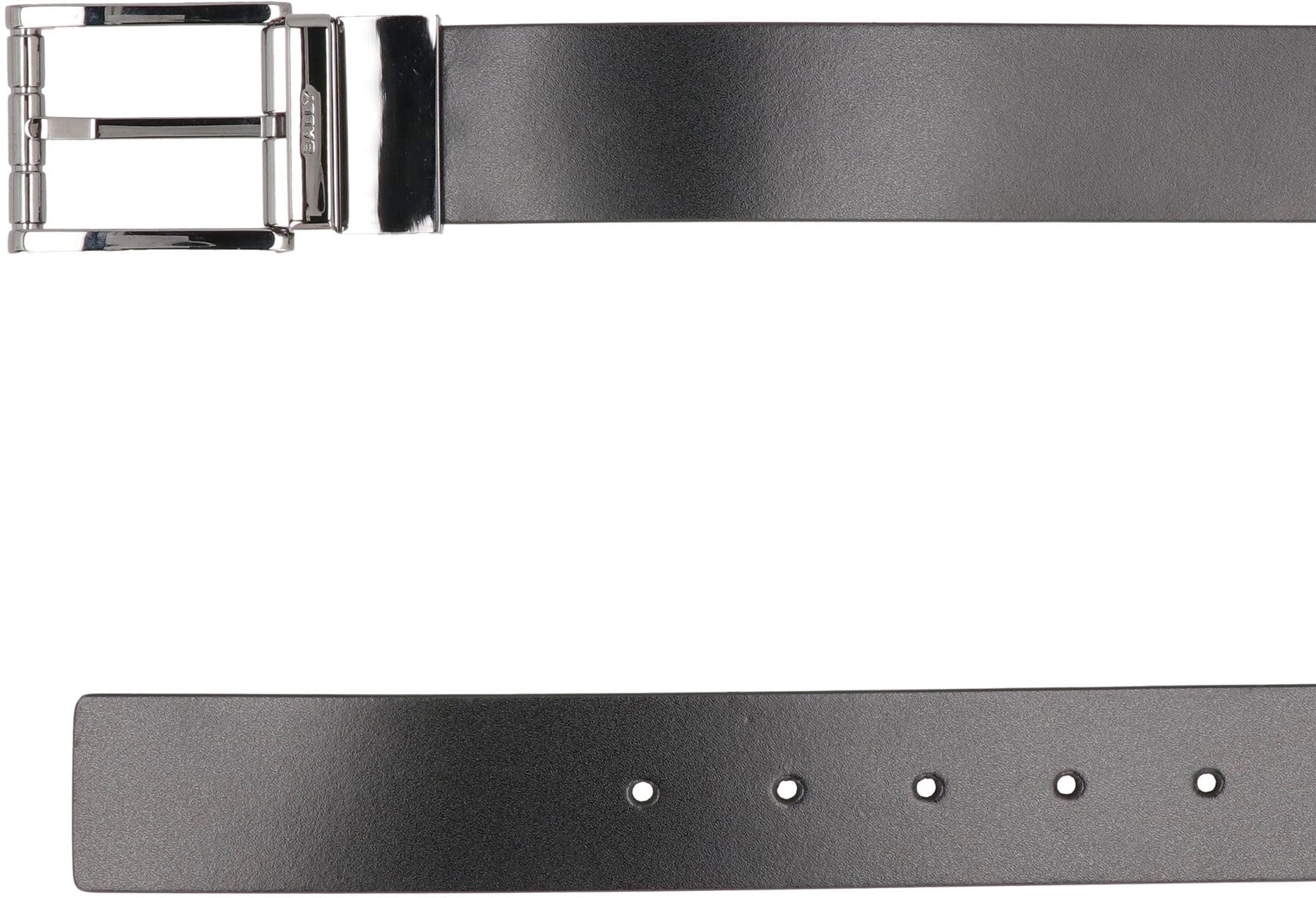 BALLY Reversible Leather Belt with 3.5 cm Height