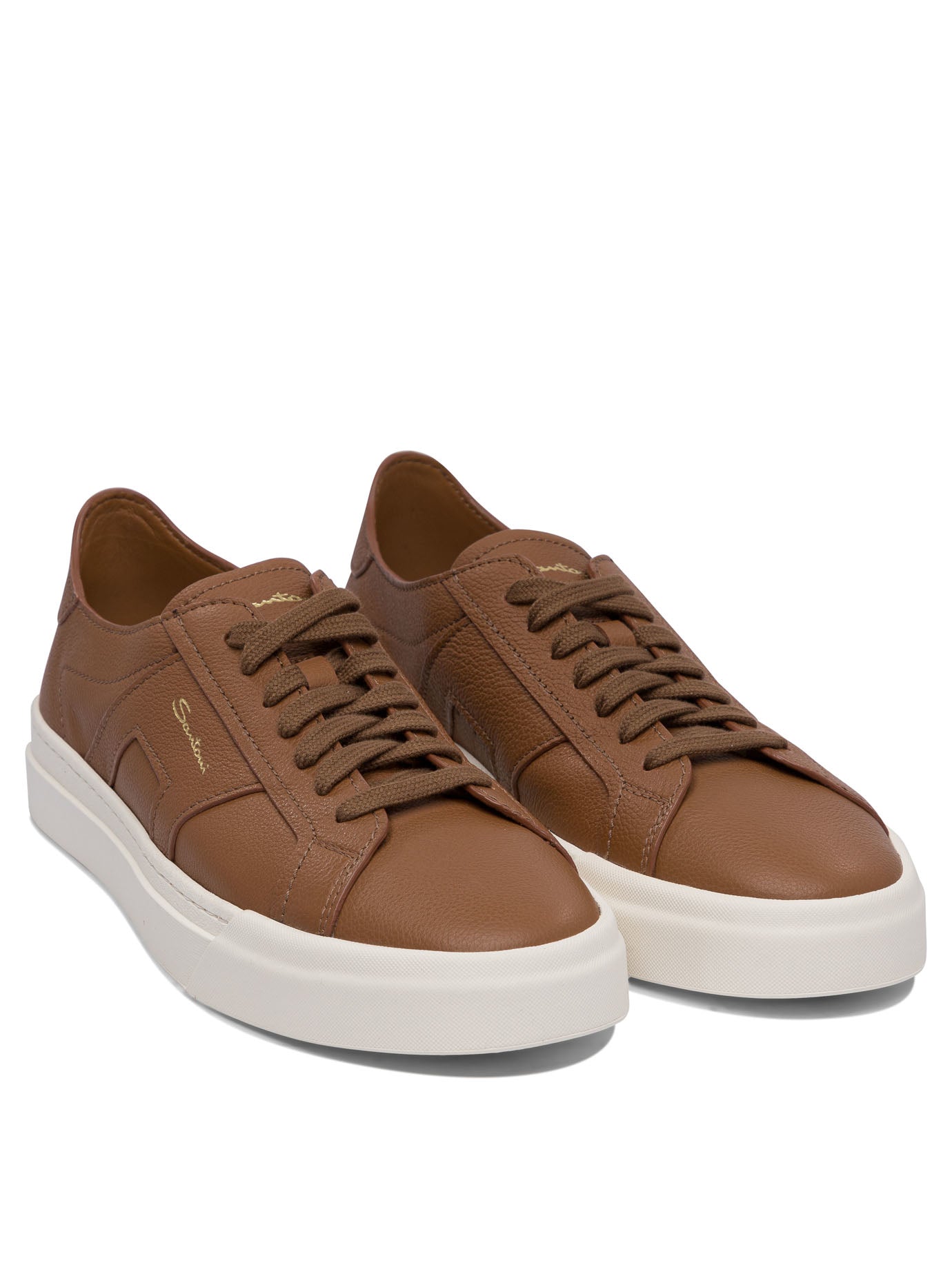 SANTONI Men's Sleek Slip-On Sneakers (Size 40)