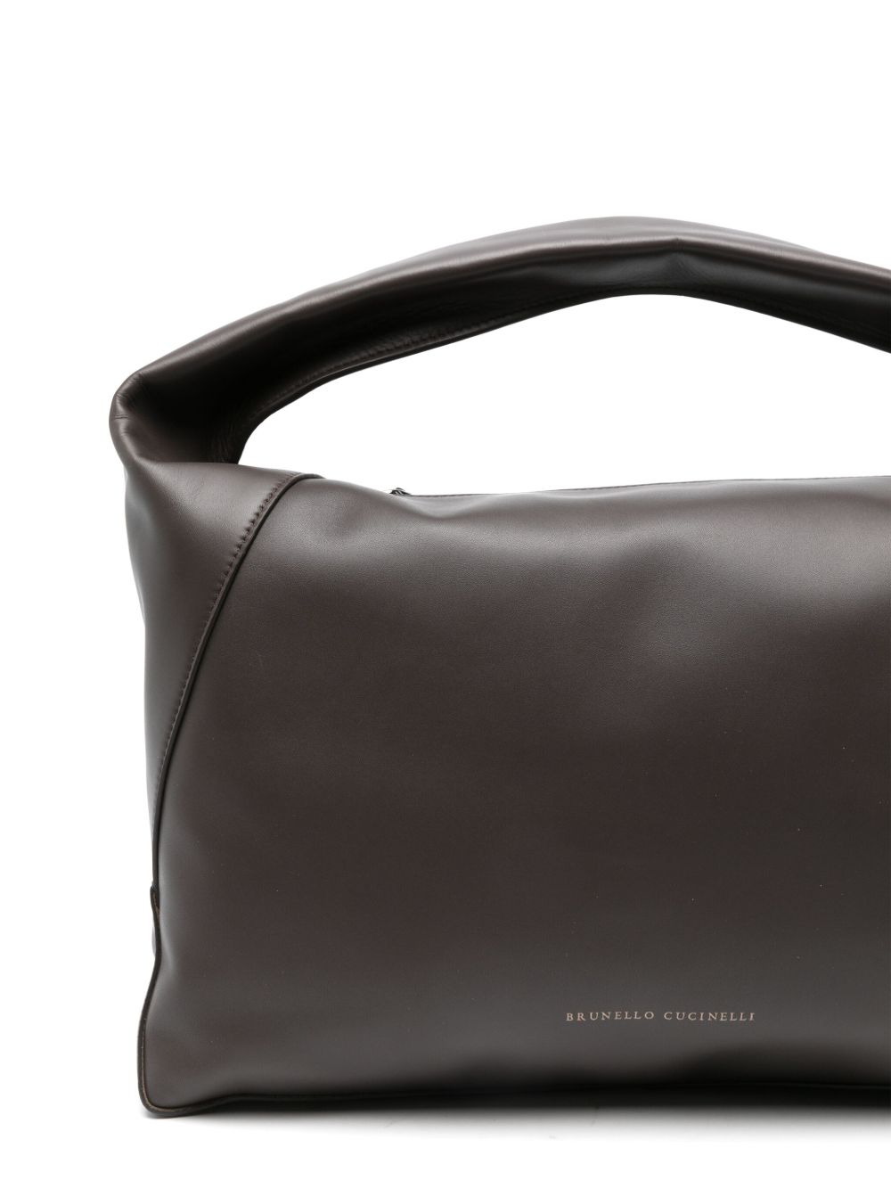 BRUNELLO CUCINELLI Duo Leather Shoulder Handbag