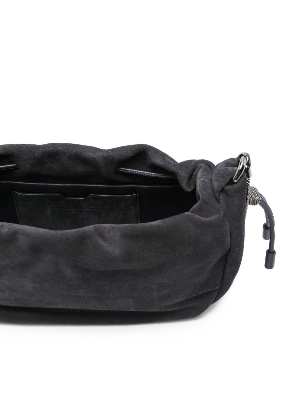 BRUNELLO CUCINELLI Mini Crossbody Handbag with Drawstring Closure