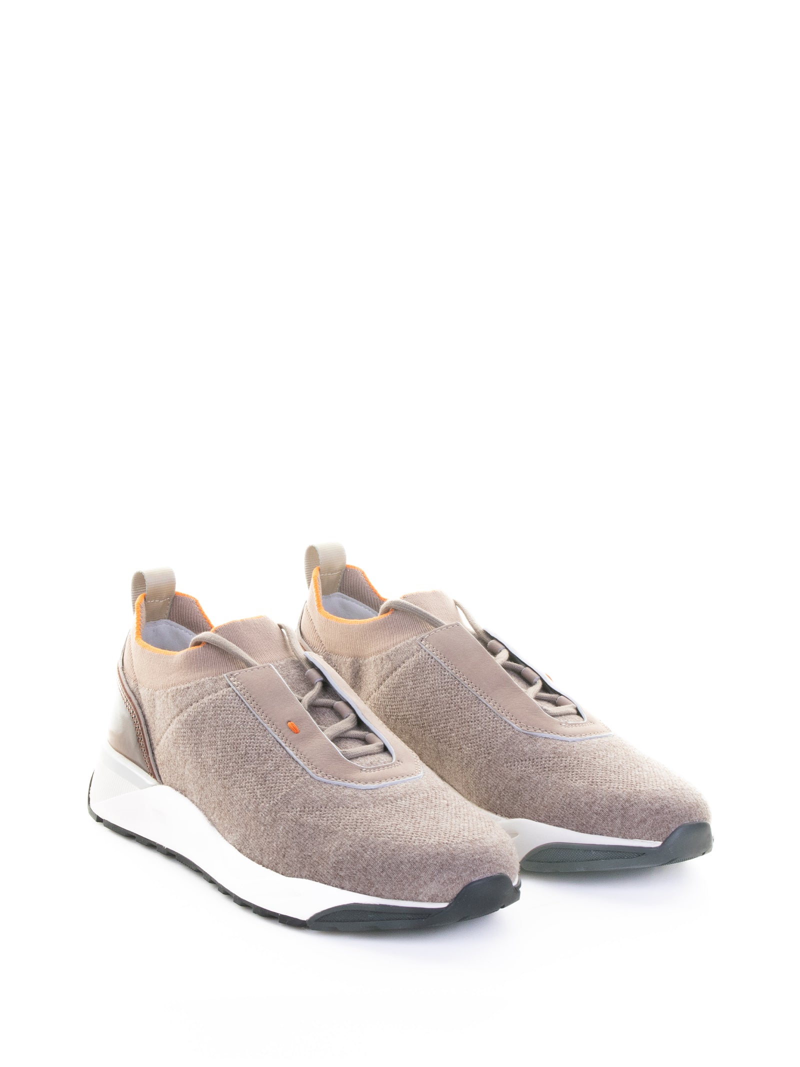 SANTONI Men's Suede Sneakers - FW25