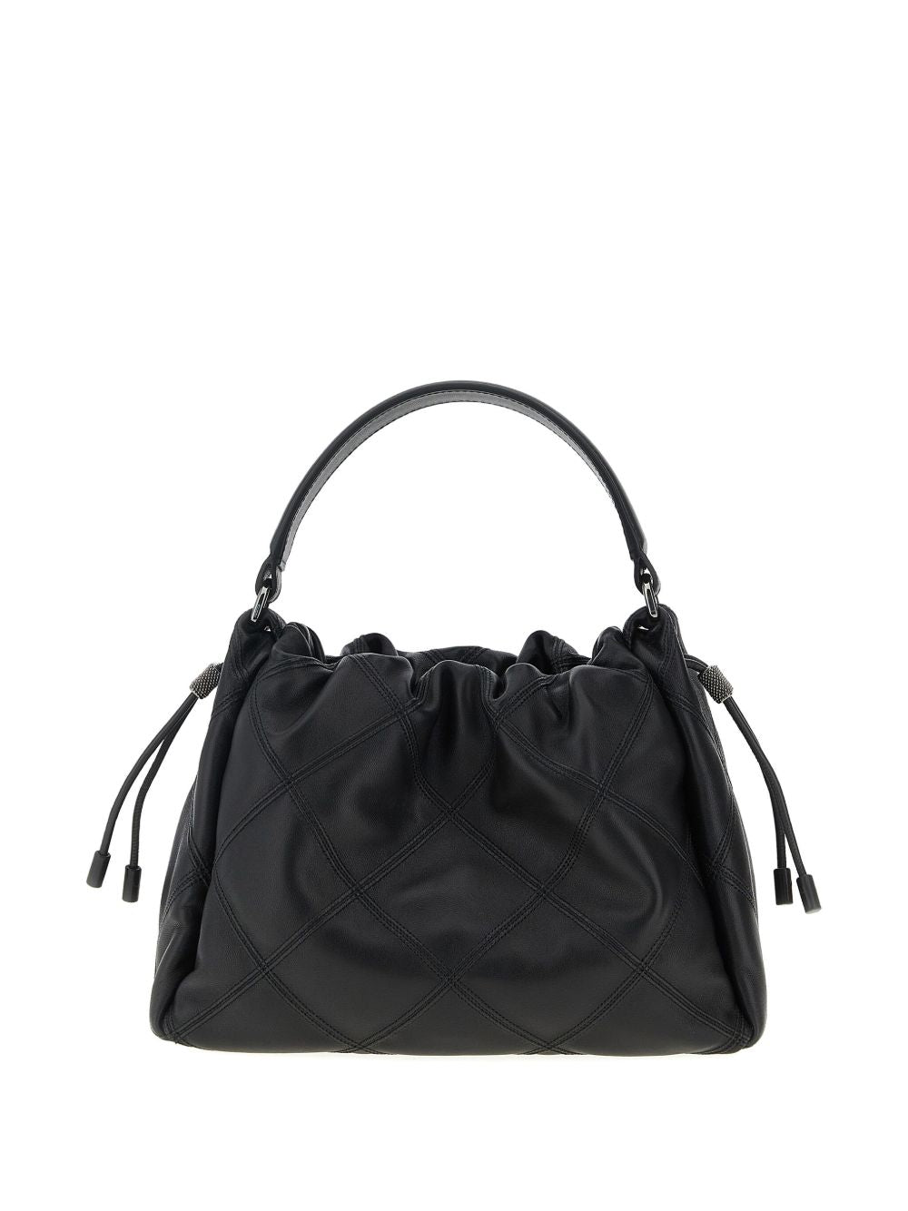 BRUNELLO CUCINELLI Quilted Lambskin Handbag with Adjustable Strap