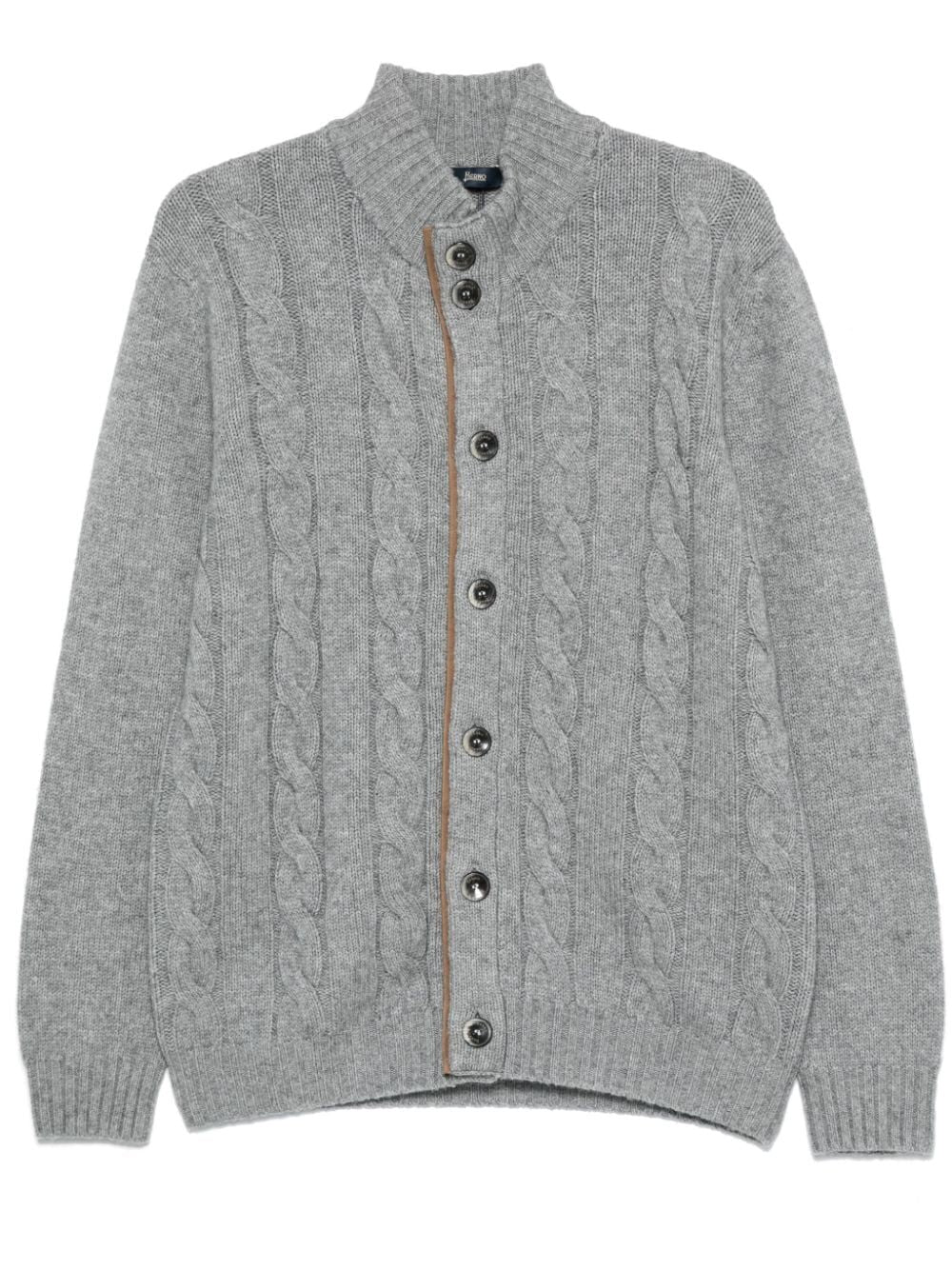HERNO Men's Wool Cashmere Blend Cardigan