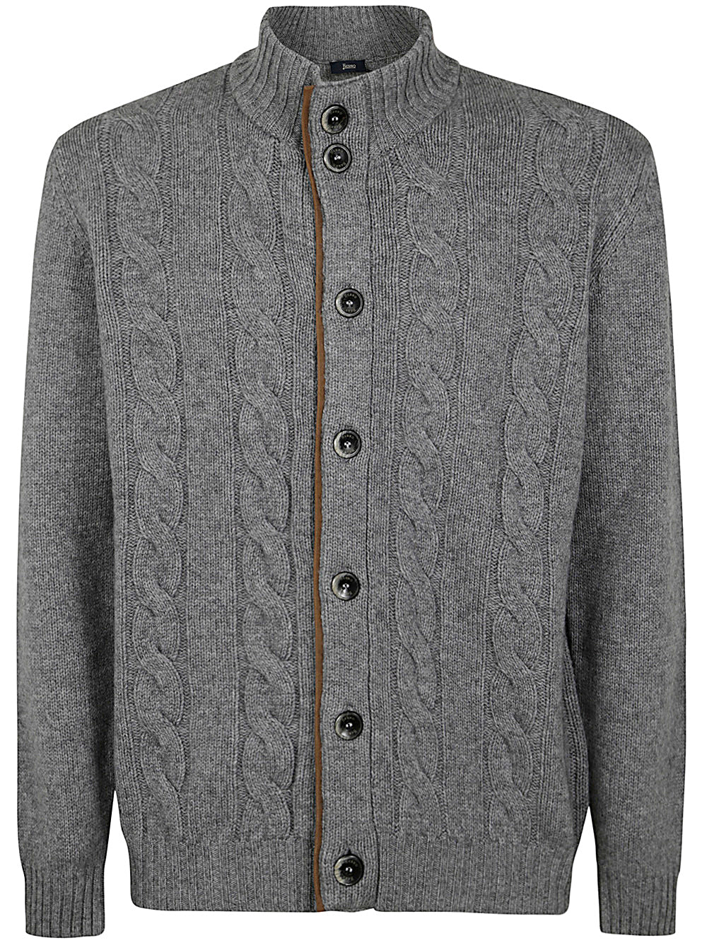 HERNO Men's Wool Cashmere Blend Cardigan