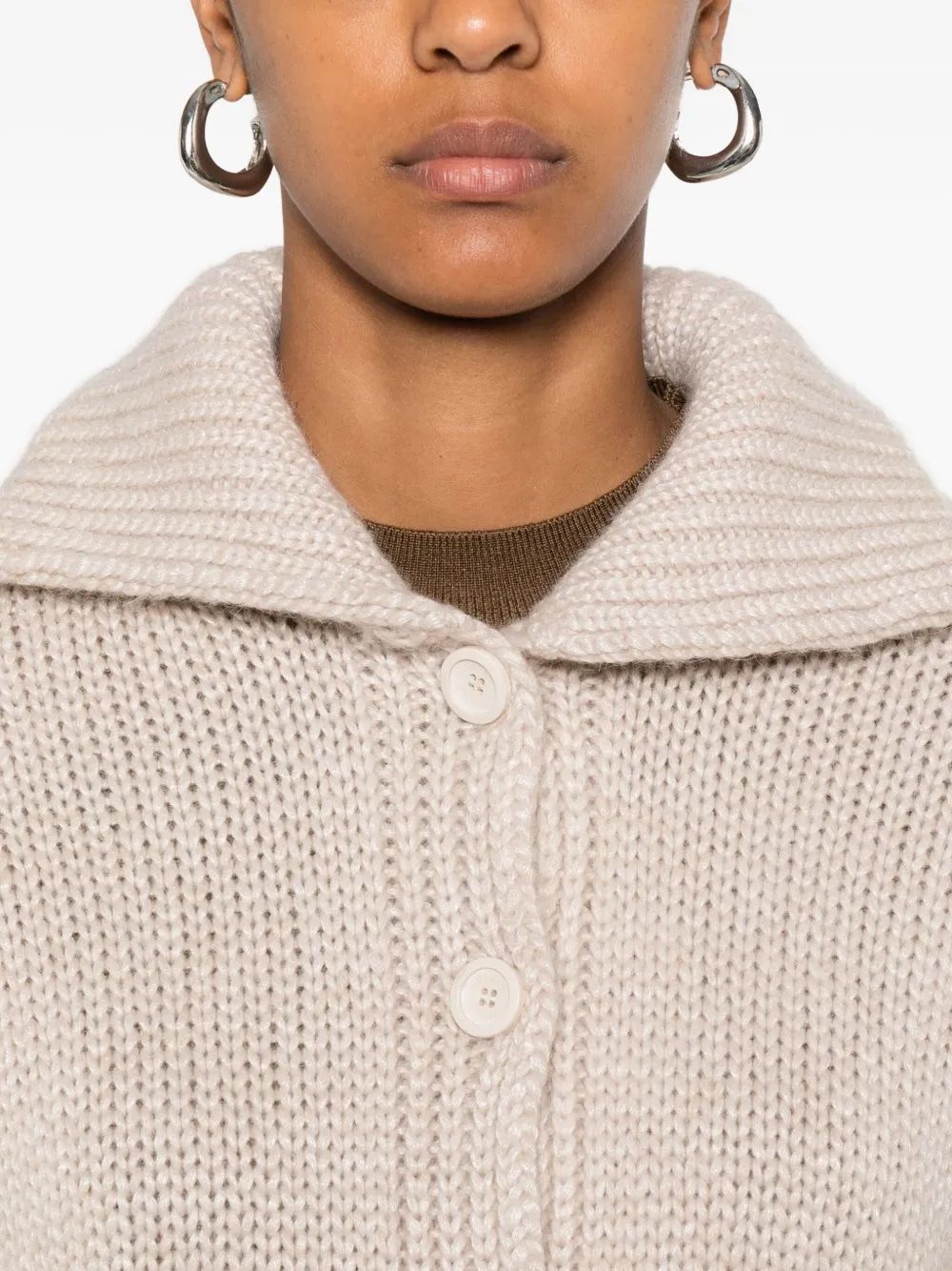 HERNO Elegant Wool Blend Cardigan for Women