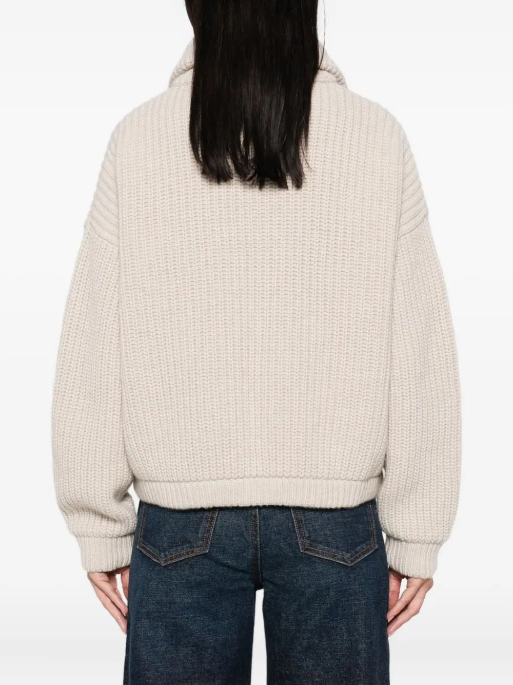 HERNO Luxury Virgin Wool Cardigan for Women - FW25 Collection
