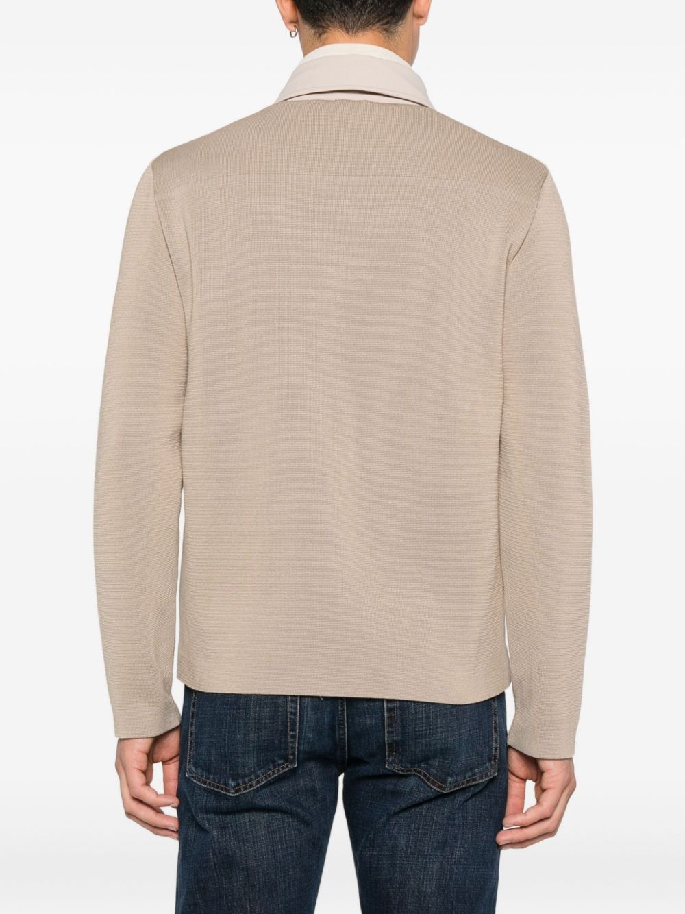 HERNO Panelled Cotton Shirt for Men