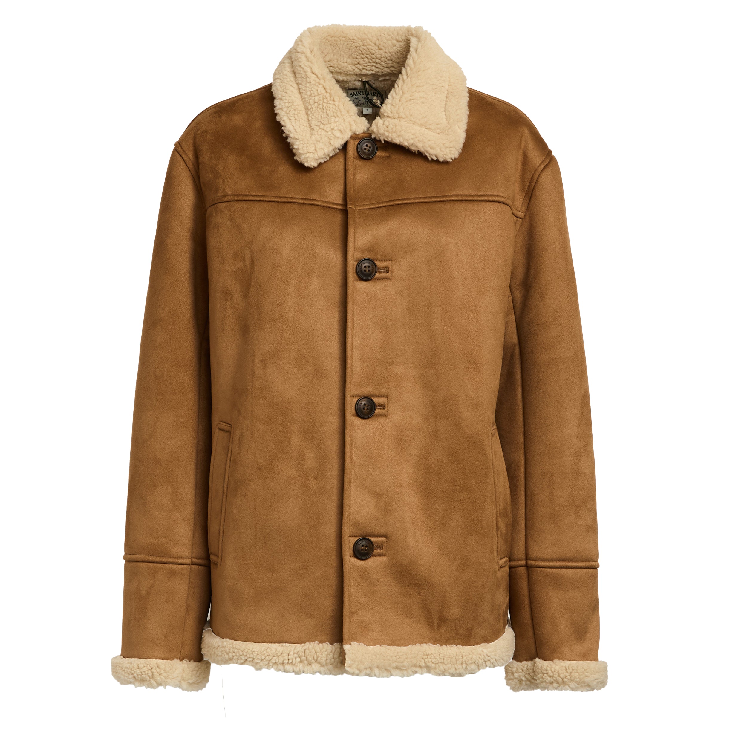 MC2 SAINT BARTH Shearling Jacket in Regular Fit