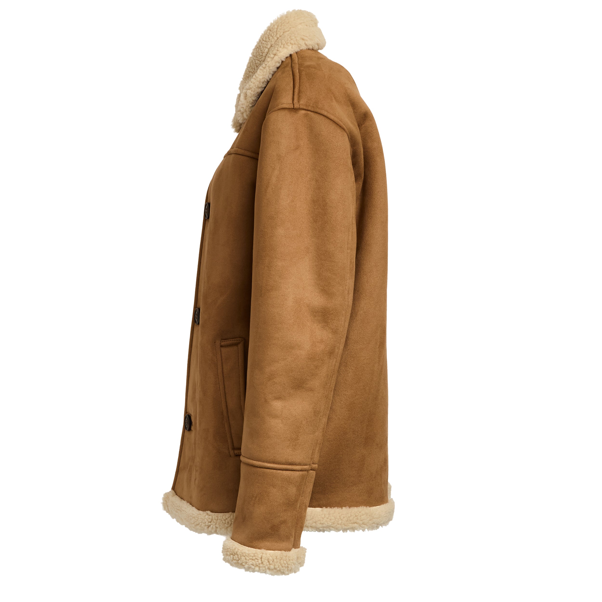 MC2 SAINT BARTH Shearling Jacket in Regular Fit