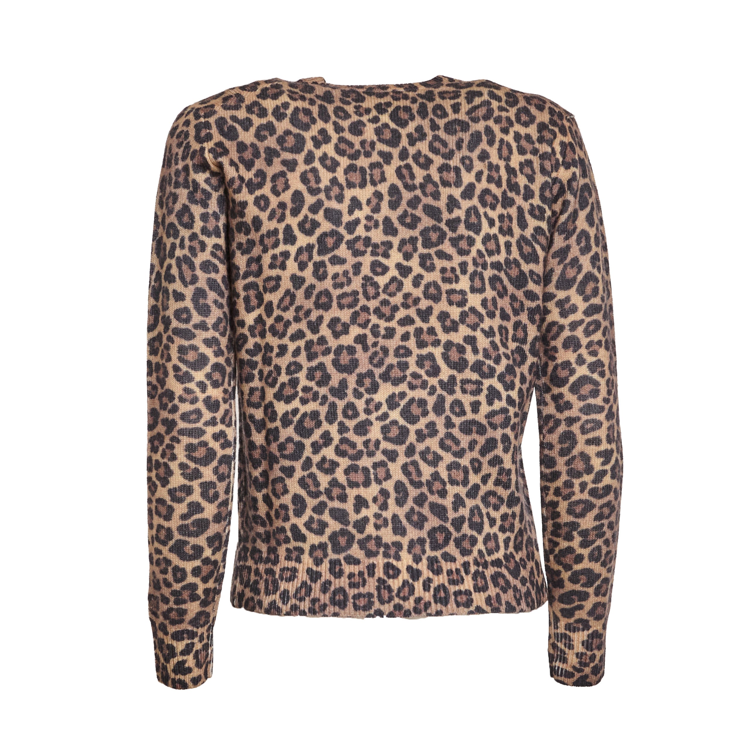 MC2 SAINT BARTH Classic Leopard Print Sweater for Women - Size Queen