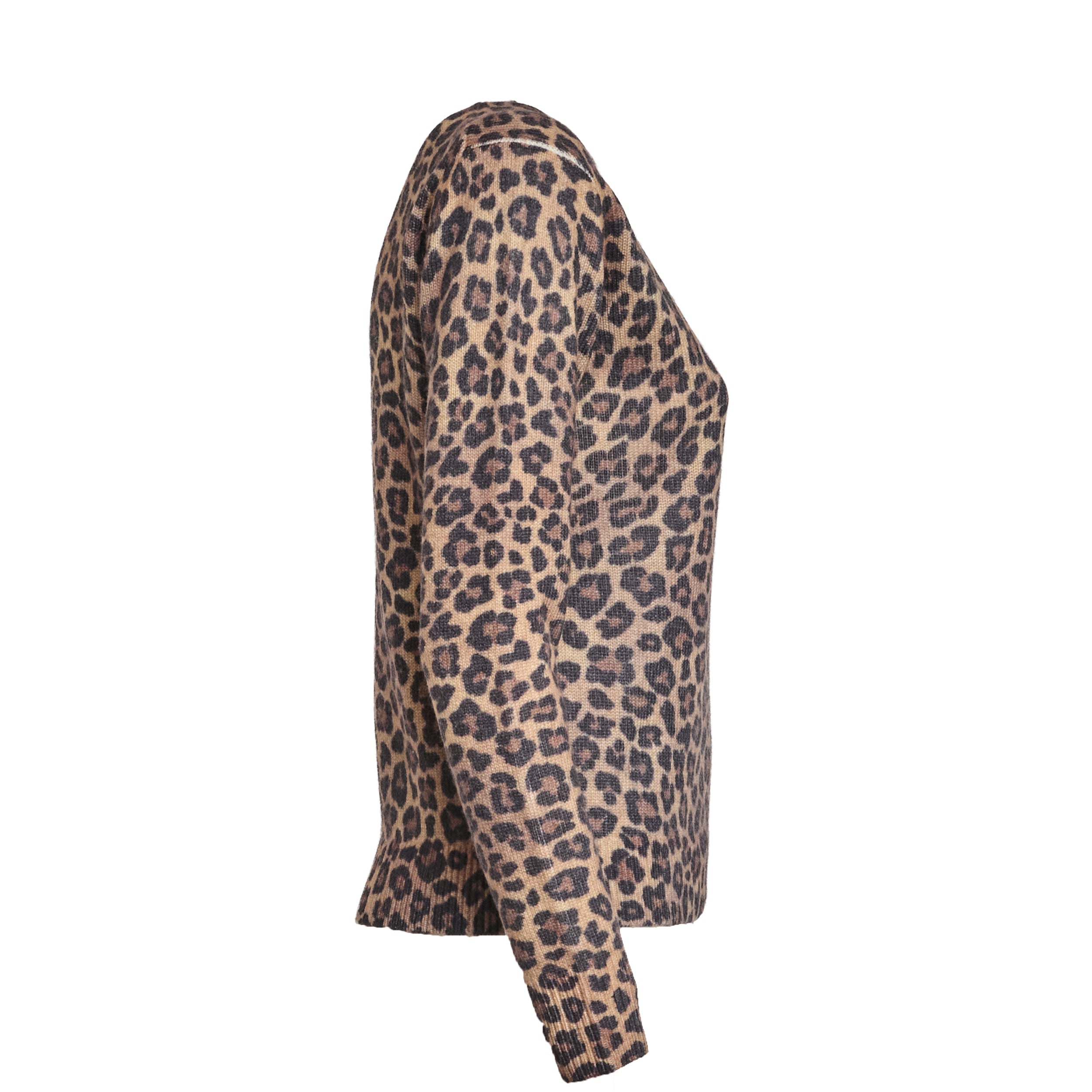 MC2 SAINT BARTH Classic Leopard Print Sweater for Women - Size Queen