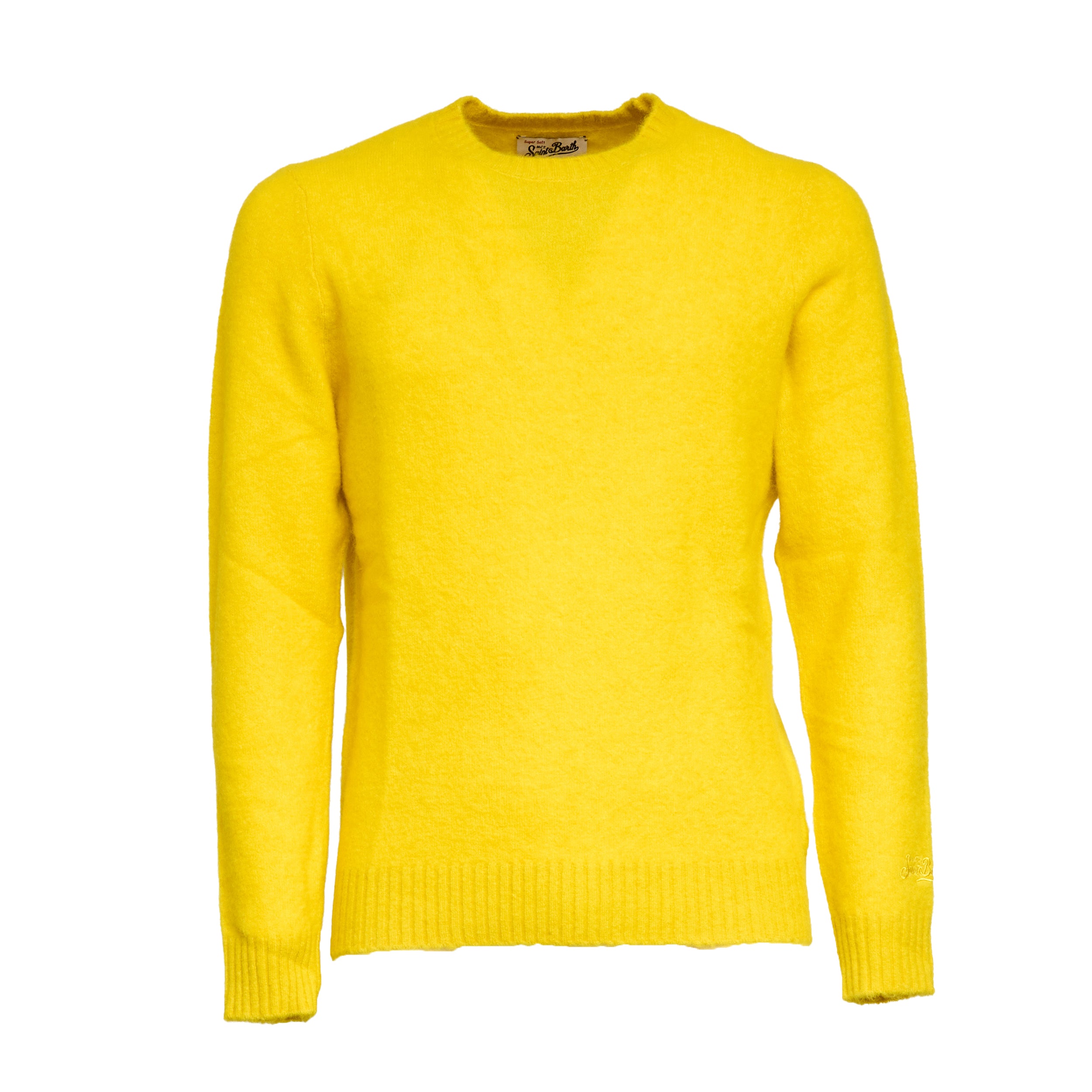 MC2 SAINT BARTH Alpaca Crew Neck Sweater for Men