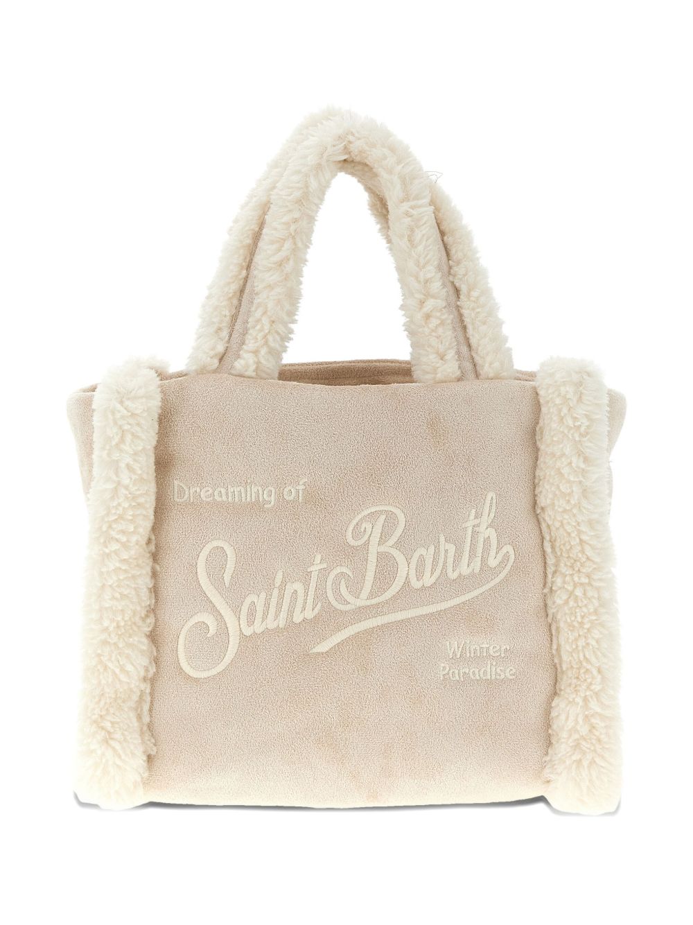 MC2 SAINT BARTH Mini Shearling Handbag for Women