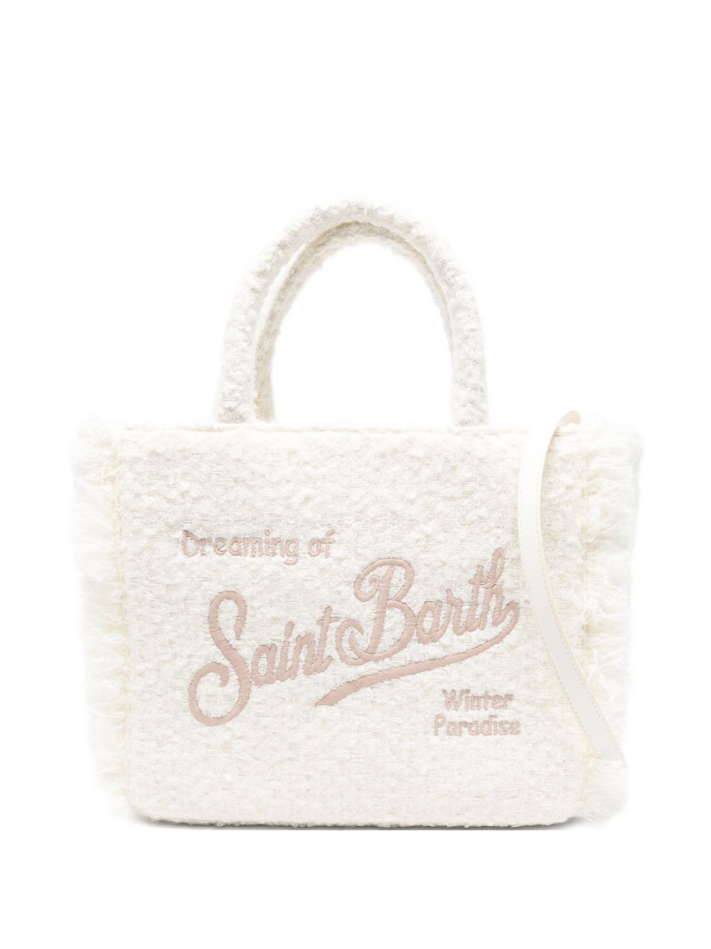 MC2 SAINT BARTH Chic Tweed Tote Handbag - Perfect for Day & Night