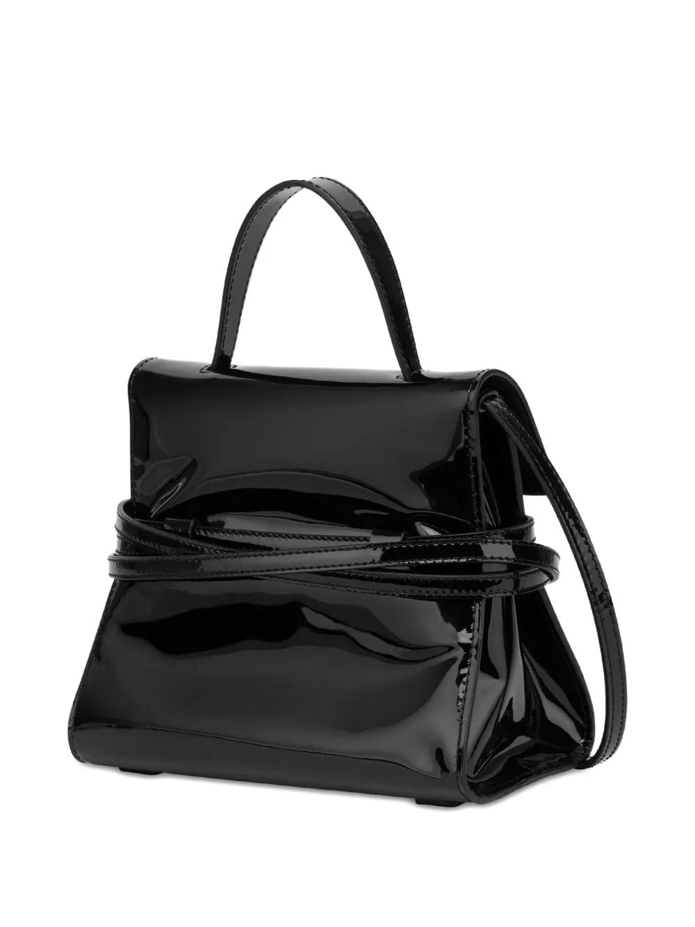 MOSCHINO COUTURE Tie Me Mini Tote Handbag