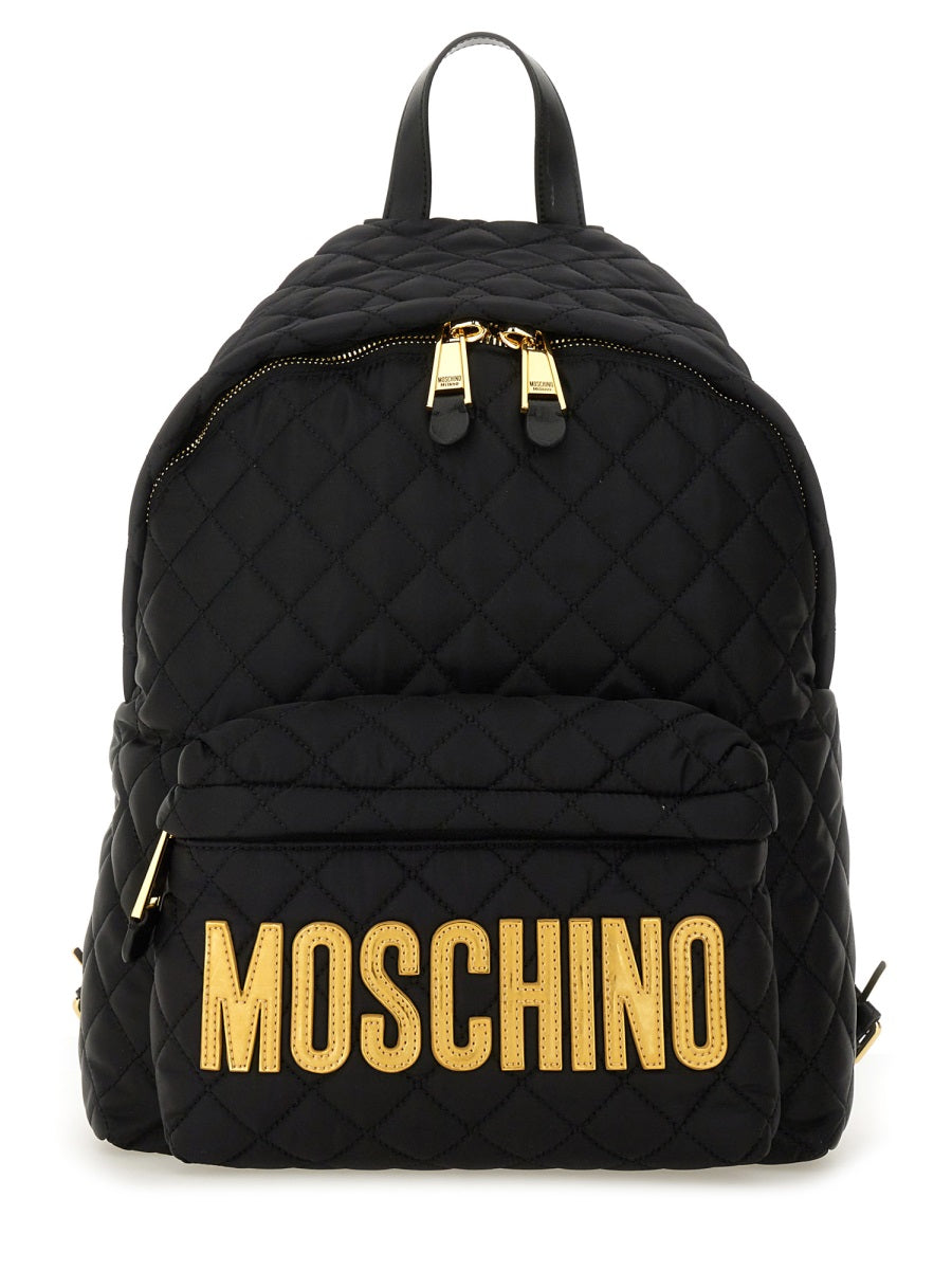 MOSCHINO COUTURE Polyamide Mini Backpack for Women - Spring/Summer 2025