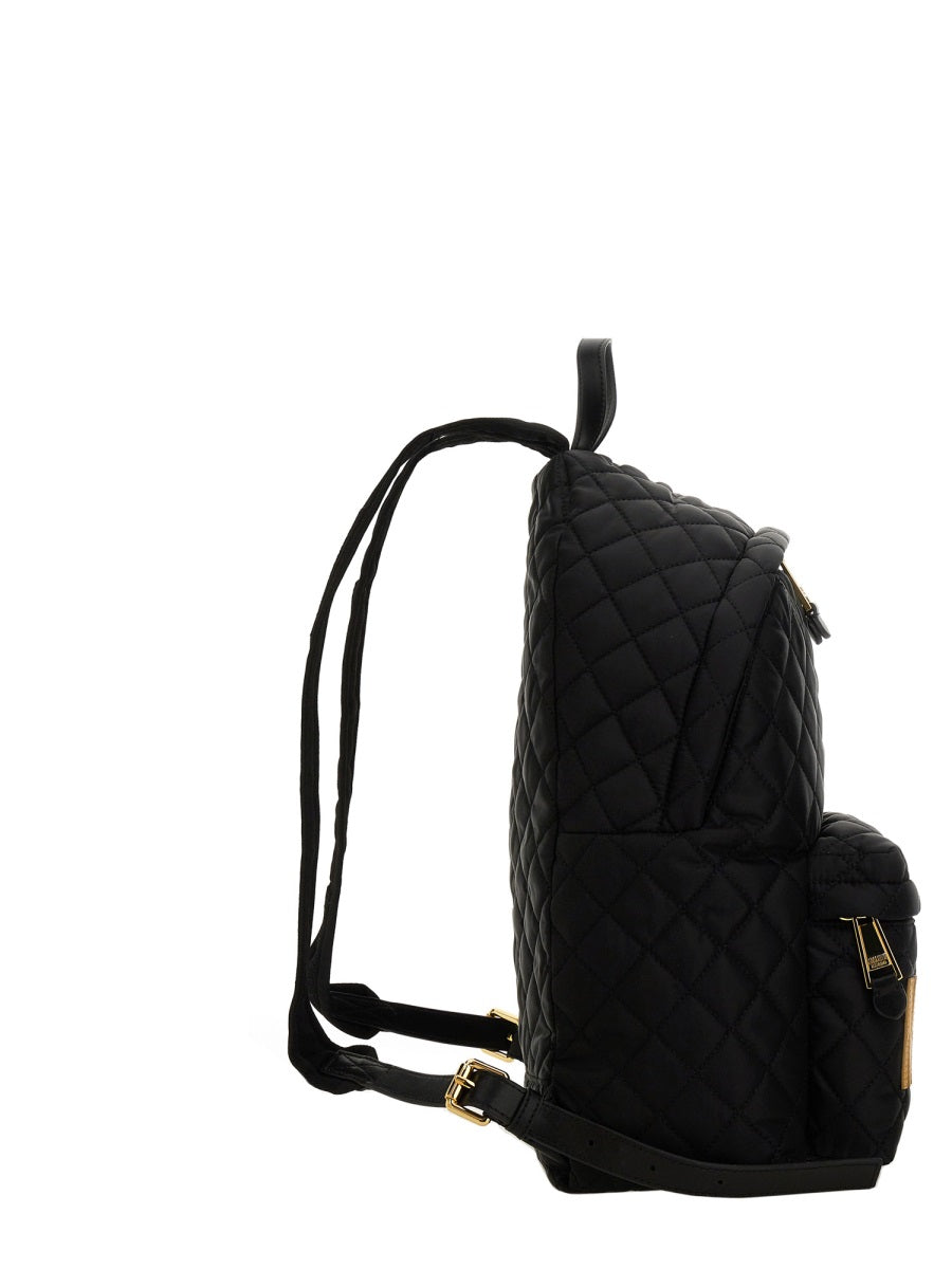 MOSCHINO COUTURE Polyamide Mini Backpack for Women - Spring/Summer 2025