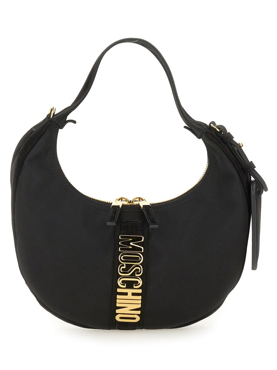 MOSCHINO COUTURE Couture Cordura Shoulder Handbag