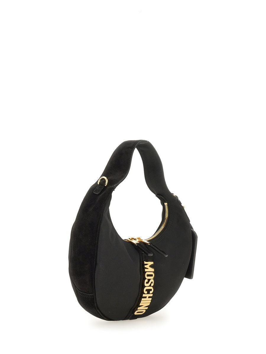 MOSCHINO COUTURE Couture Cordura Shoulder Handbag