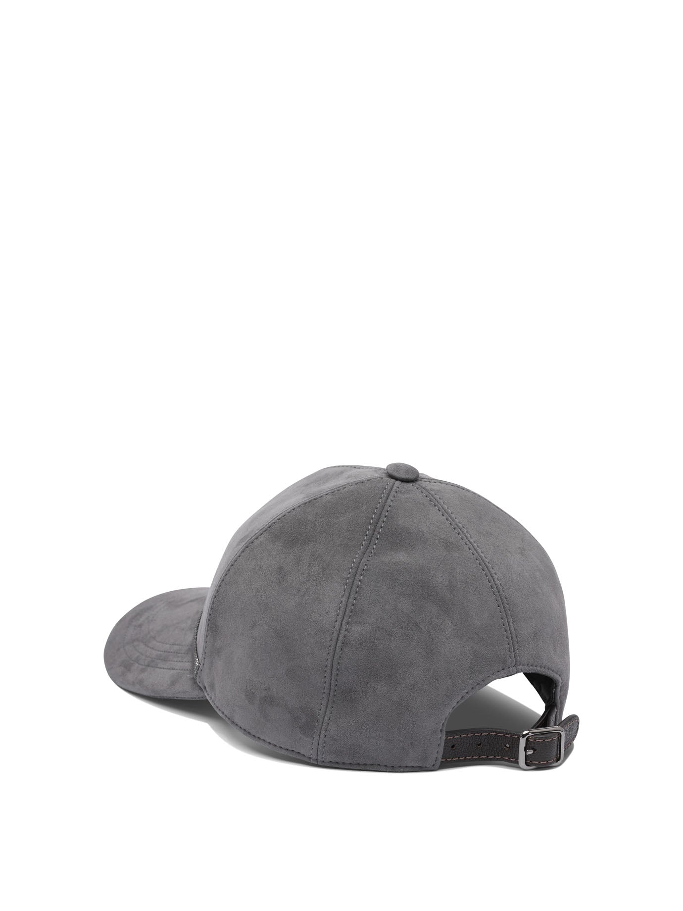 BRUNELLO CUCINELLI Elegant Suede Hat for Women - Spring Summer Collection 2025