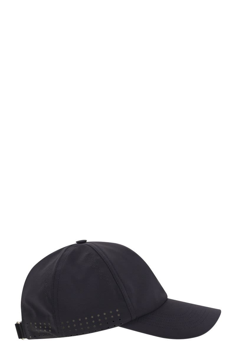 BRUNELLO CUCINELLI Tech Fabric Baseball Cap with Logo