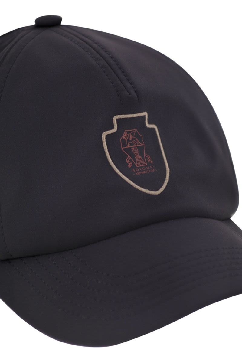 BRUNELLO CUCINELLI Tech Fabric Baseball Cap with Logo