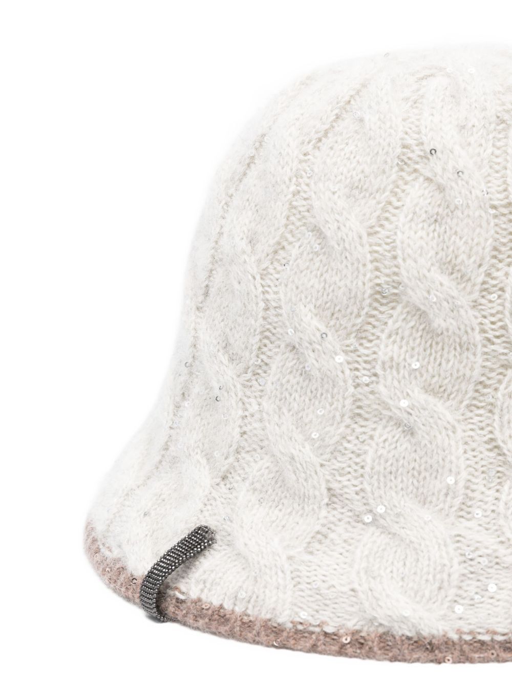 BRUNELLO CUCINELLI Women's Wide Brim Wool Cloche Hat