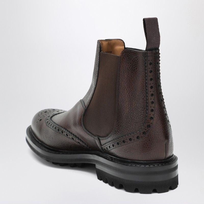 CHURCH'S Men's Full-Grain Leather Chelsea Boots