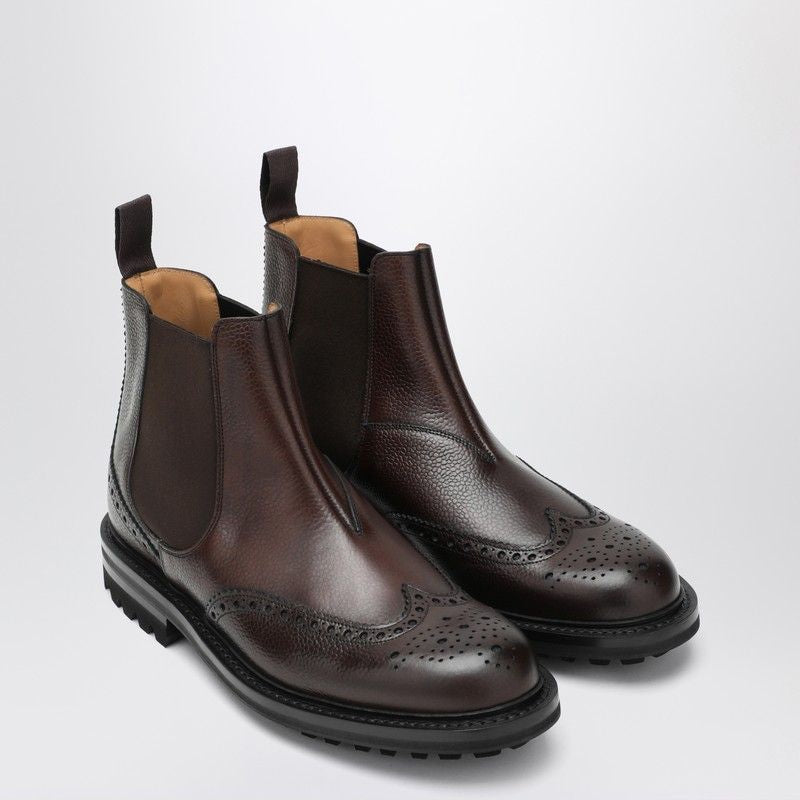 CHURCH'S Men's Full-Grain Leather Chelsea Boots