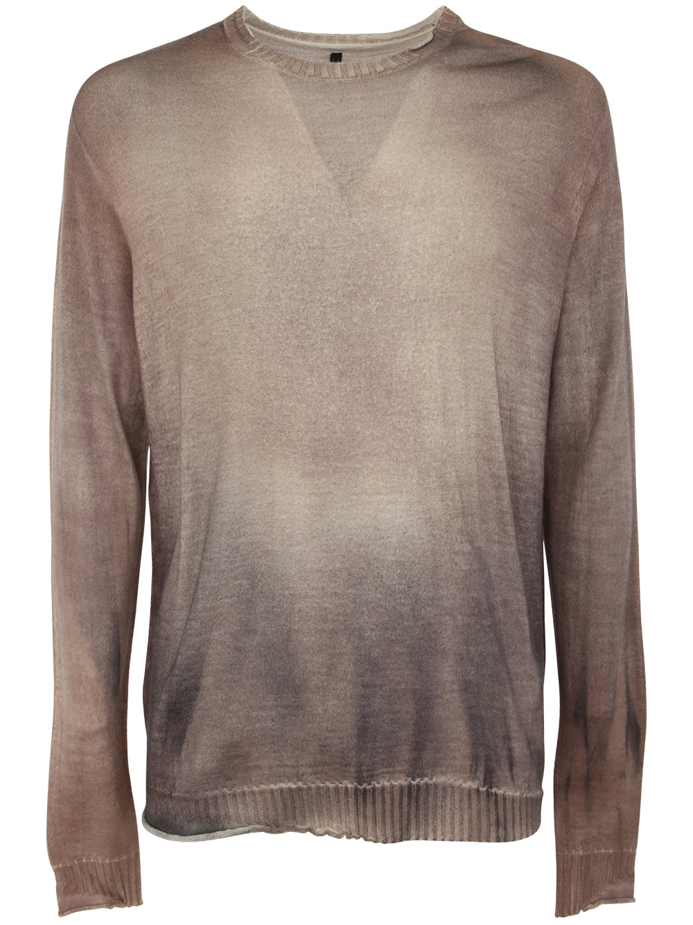 MD75 Men's Wool Spray Crew Neck Sweater