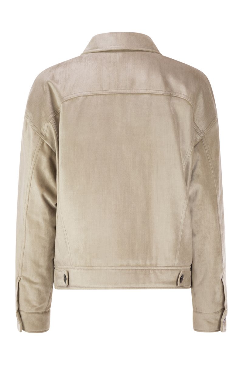 BRUNELLO CUCINELLI Mini Four-Pocket Jacket with Thermore® Padding