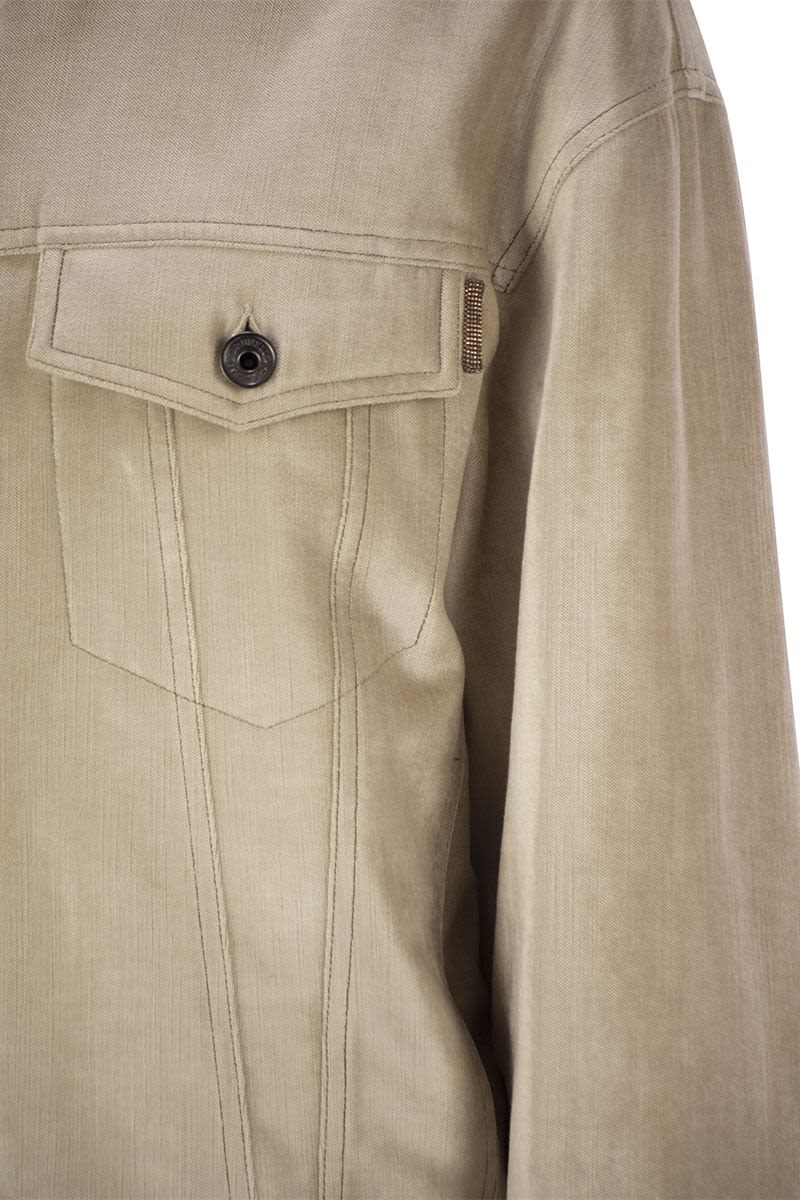 BRUNELLO CUCINELLI Mini Four-Pocket Jacket with Thermore® Padding